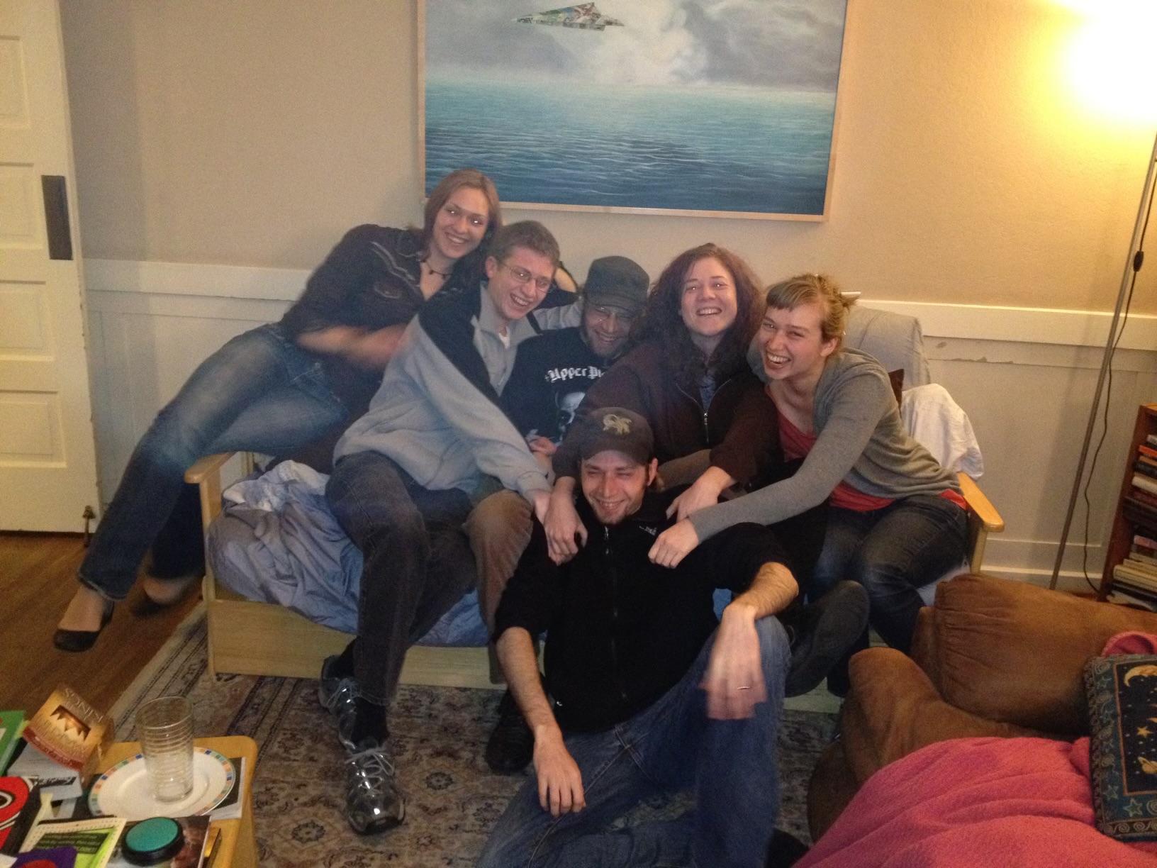 Six-kid pileup (always great …