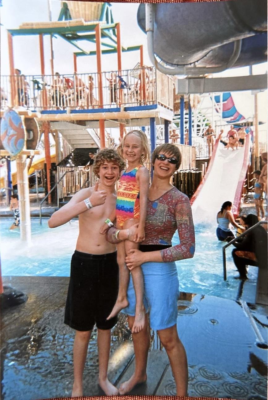 With Emily Nielsen and Audrey