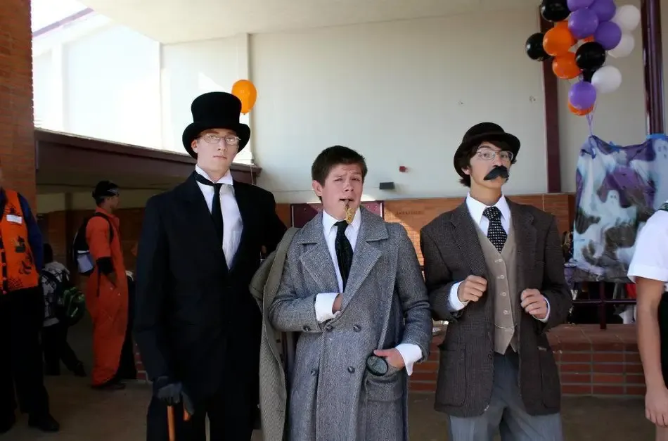 Sam as Moriarty, Joseph as Sh…