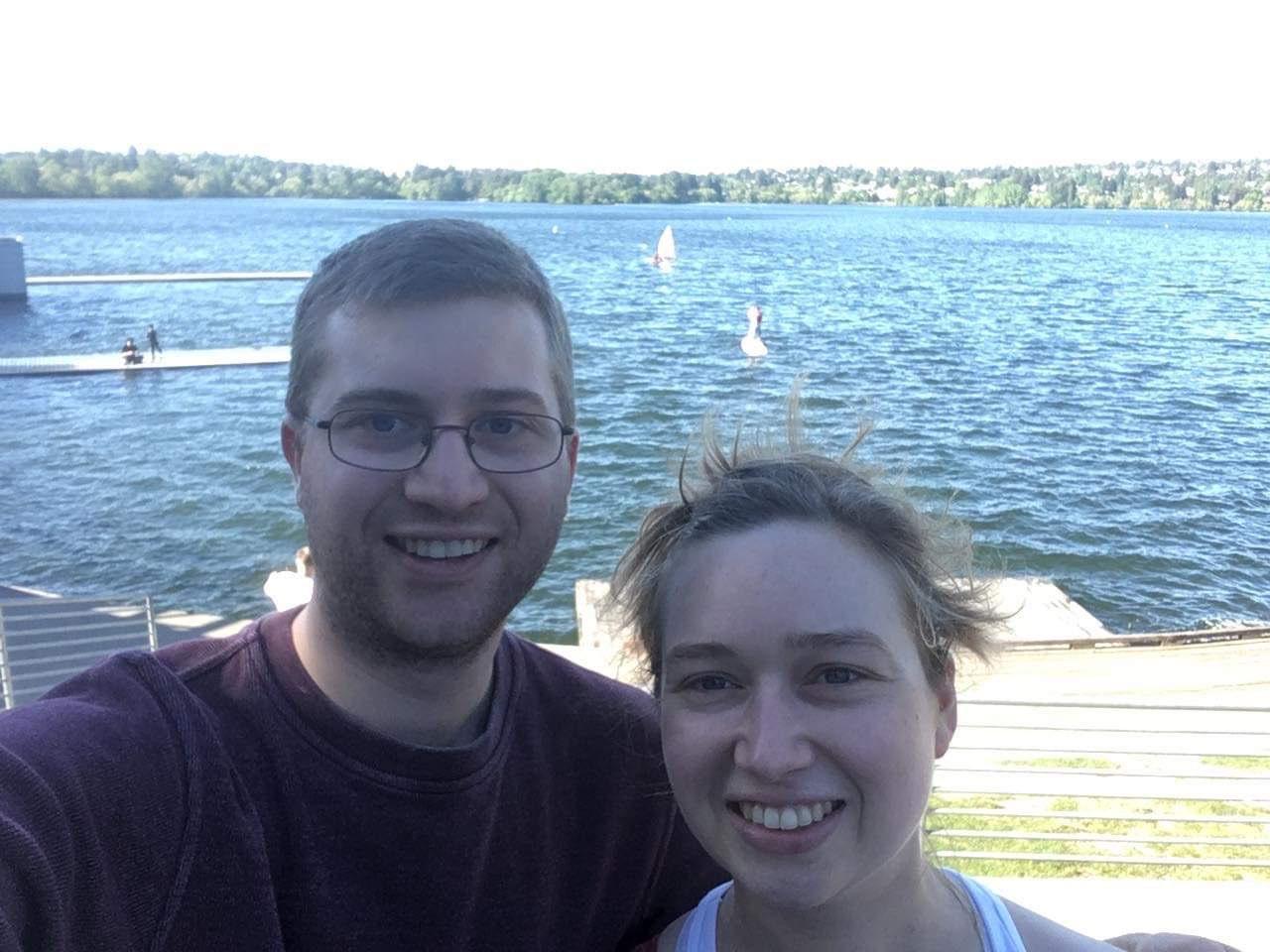 Sam came to visit me in Seatt…