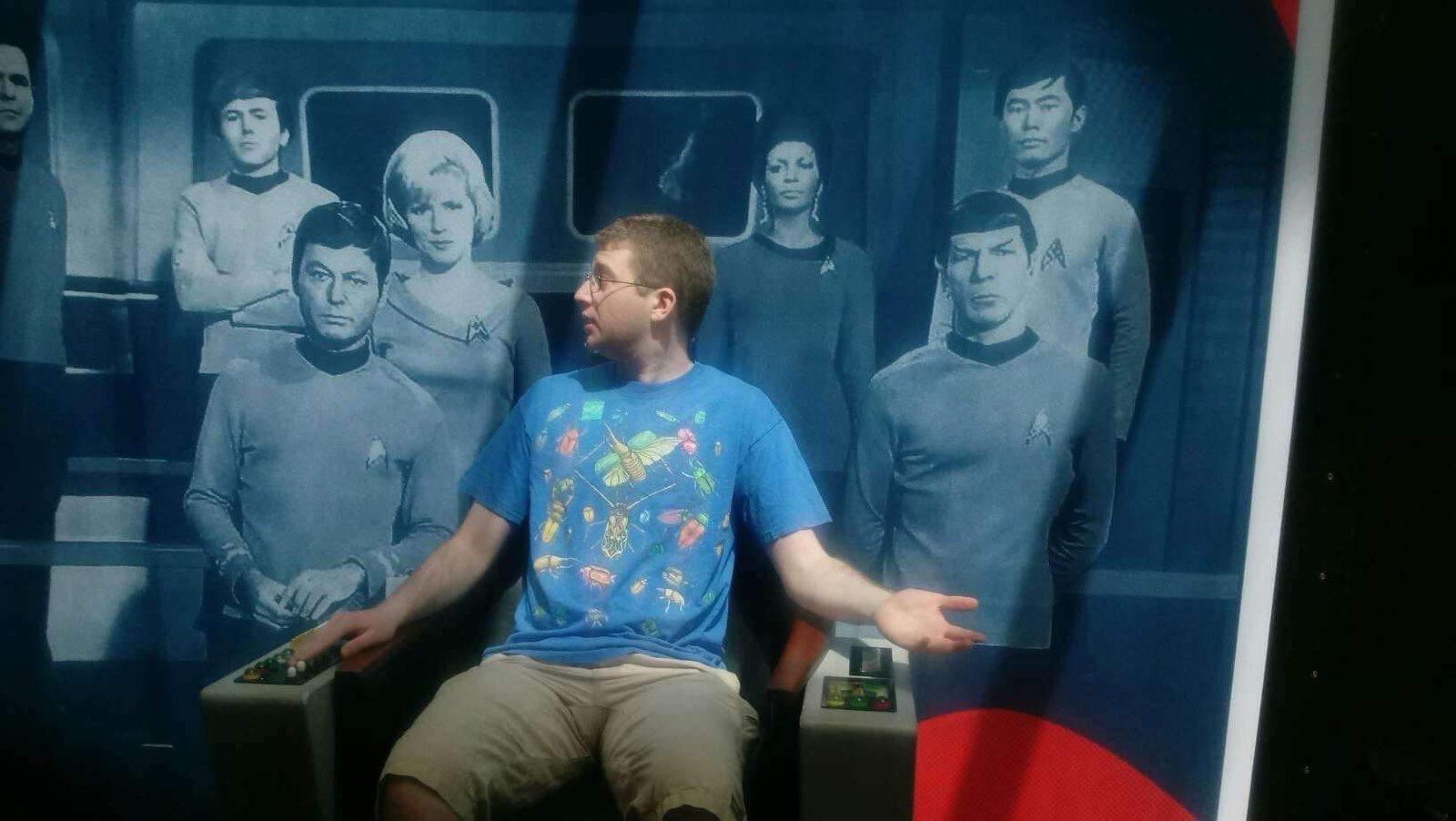 At the museum of science fict…