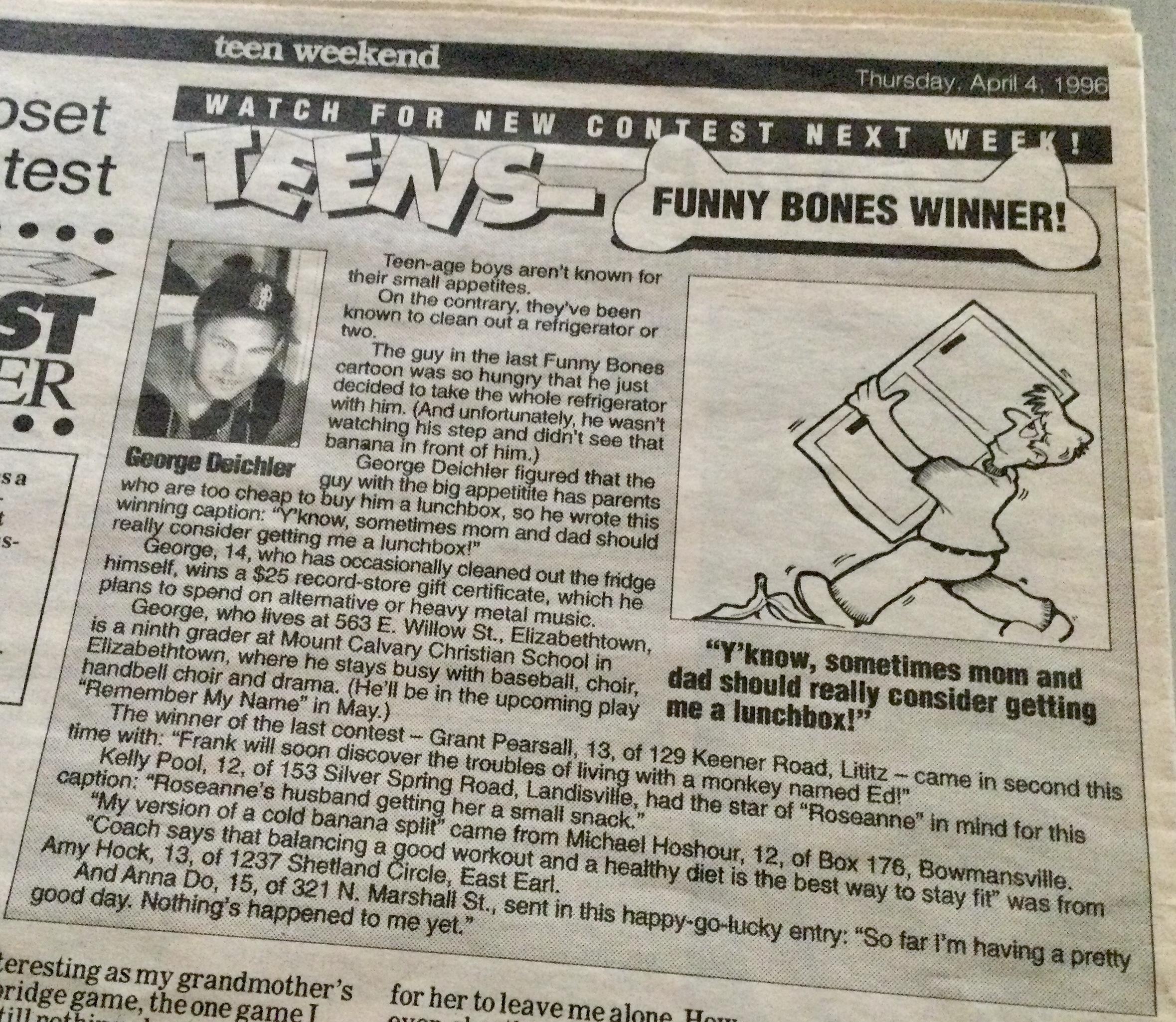 Funny Bone Winner