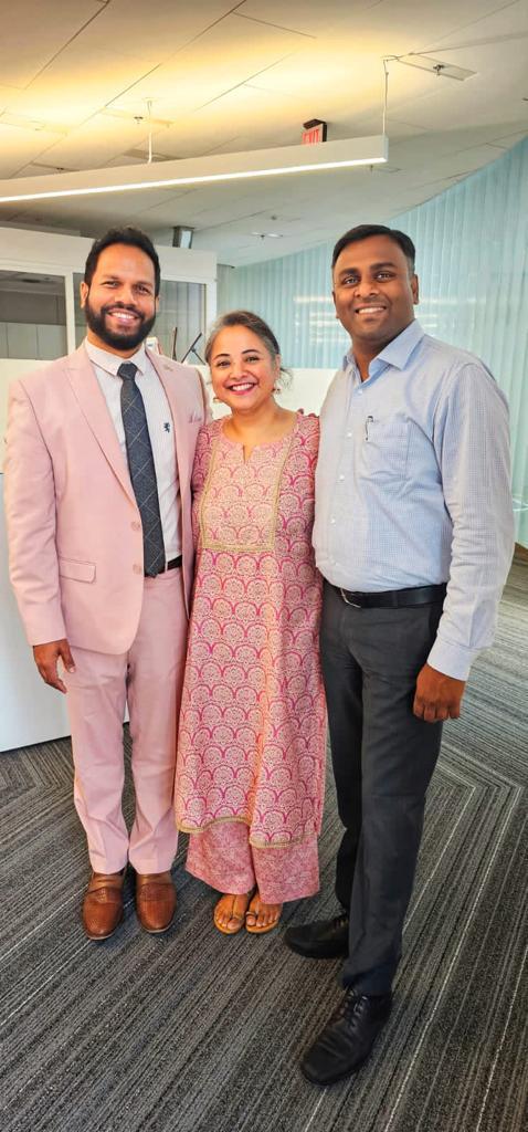 Good times with Amrita!