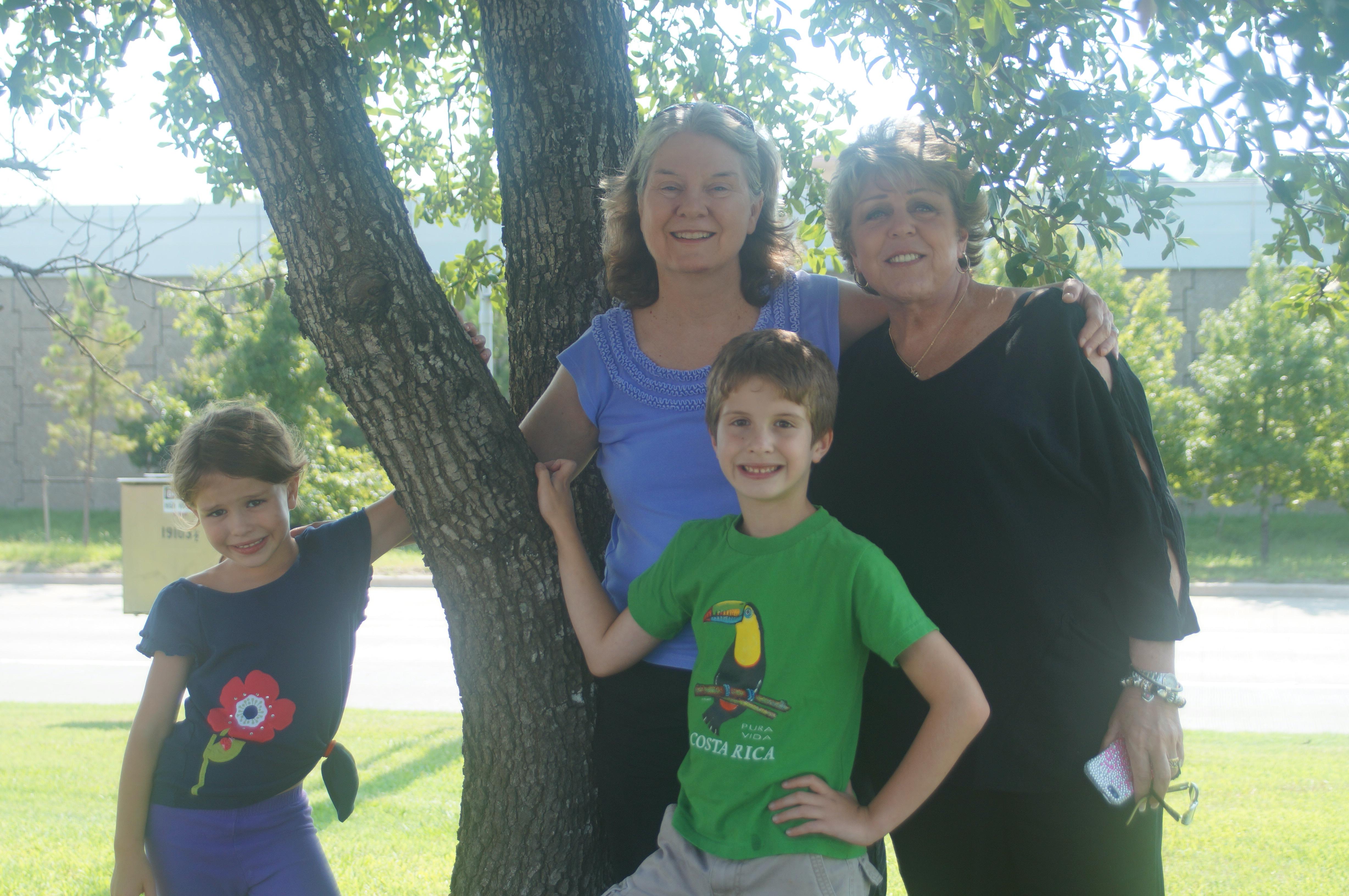 Arlington cousins visiting