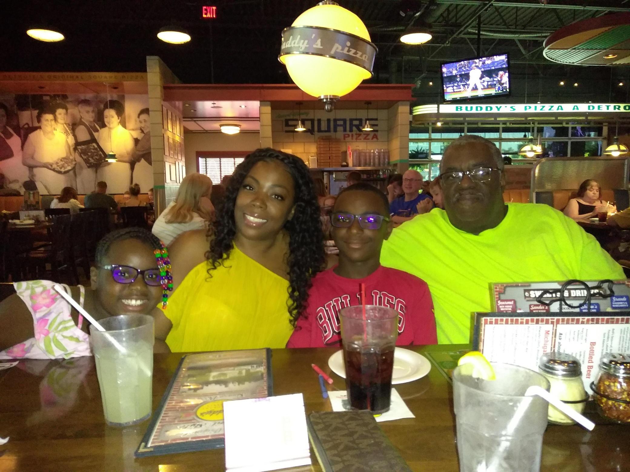 Visit to Detroit with family