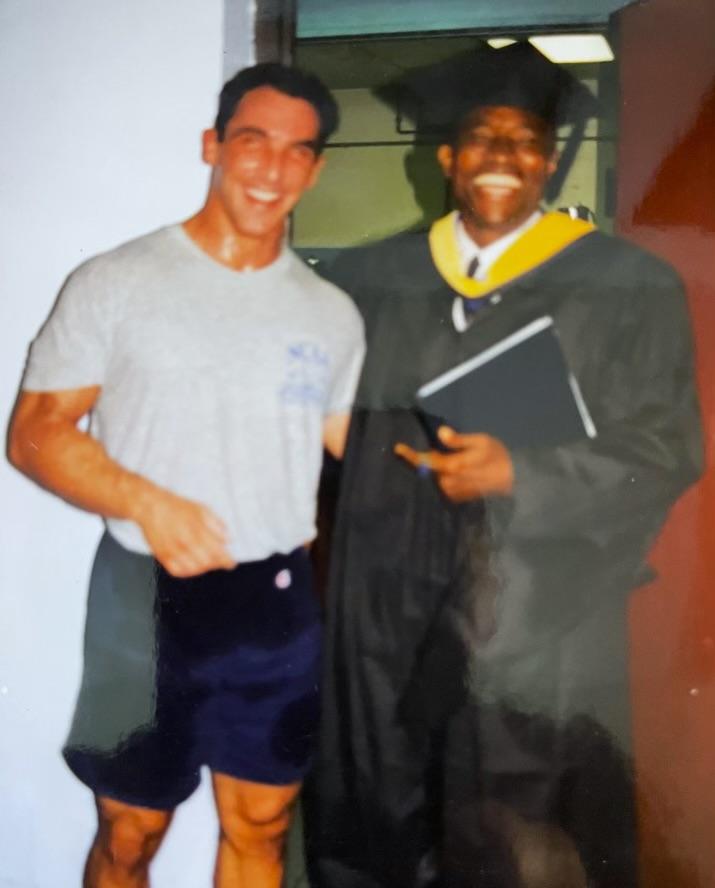 Totty on graduation day. Caug…