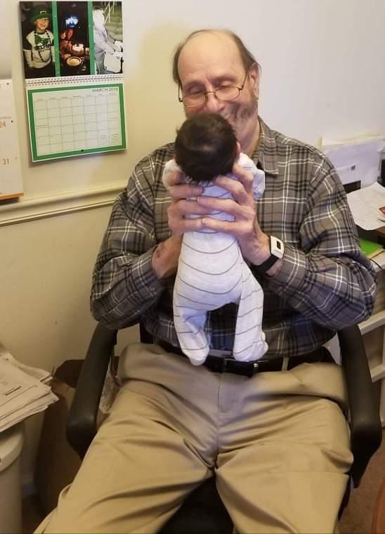 This picture of my Dad meetin…