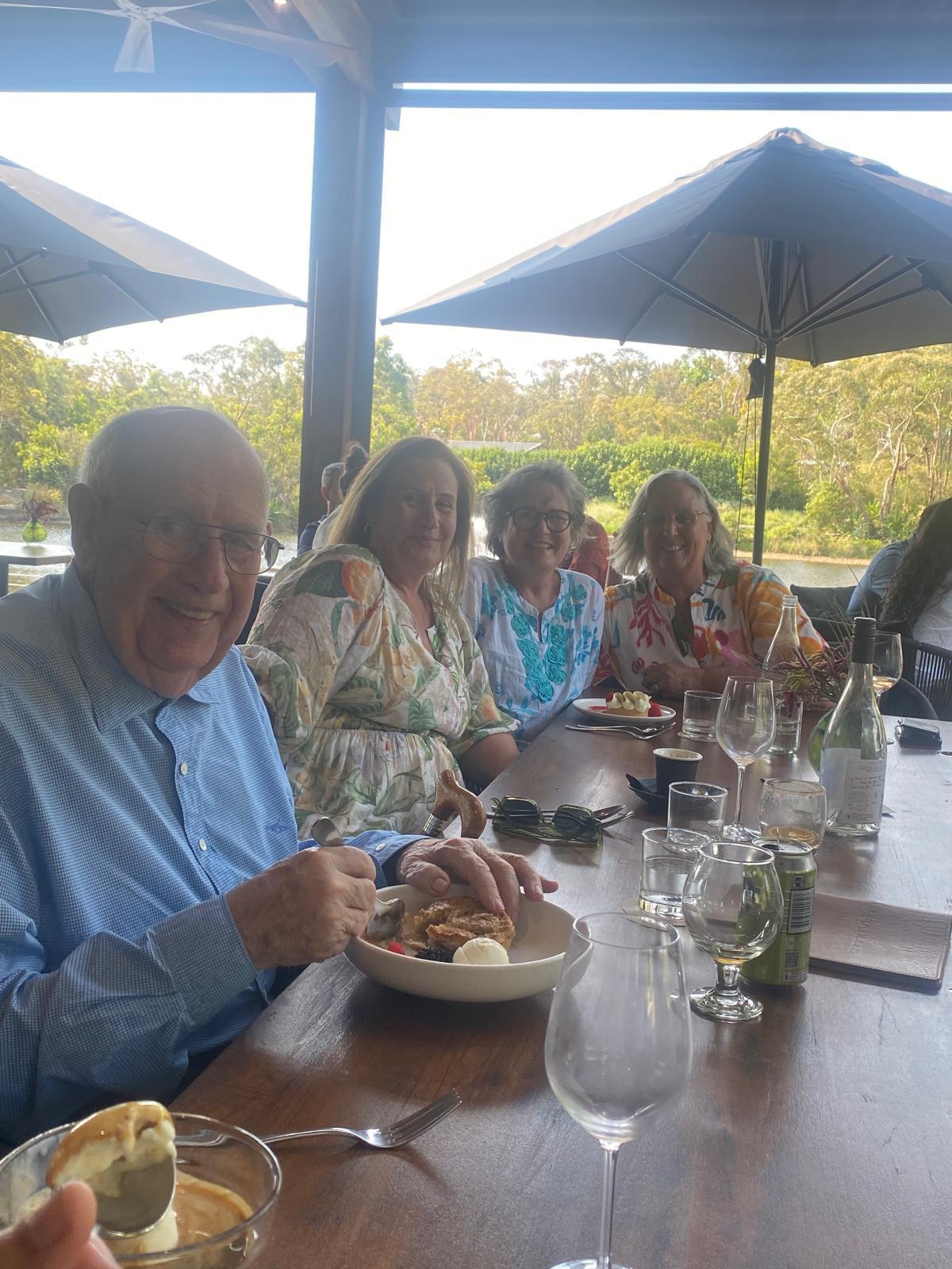 Family lunch at Saddles