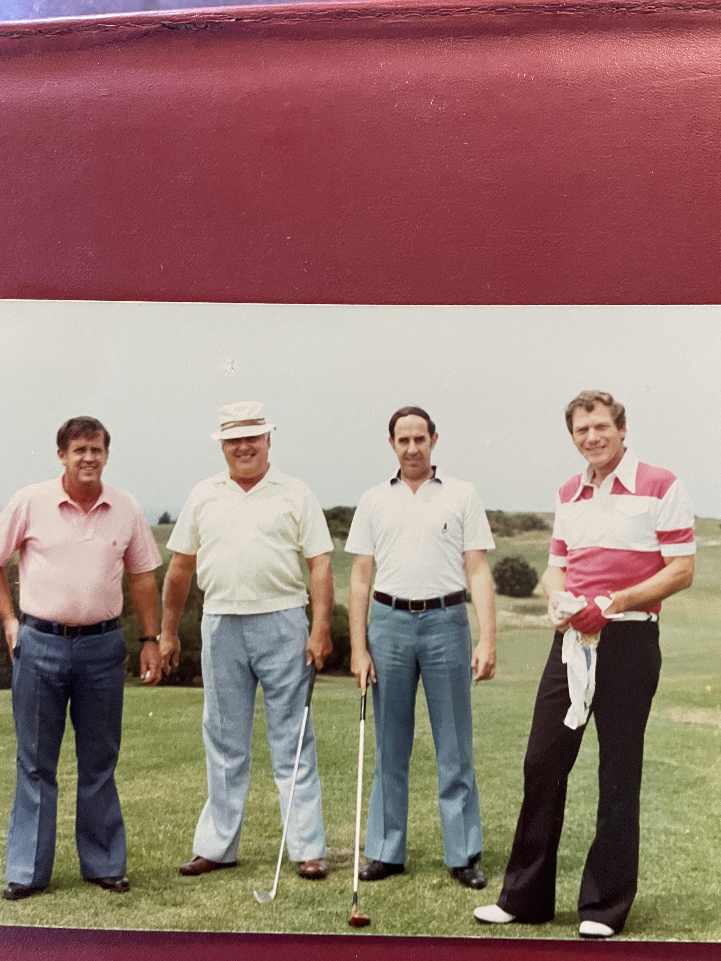 Hmm 🤔 Golf somewhere. Comment…