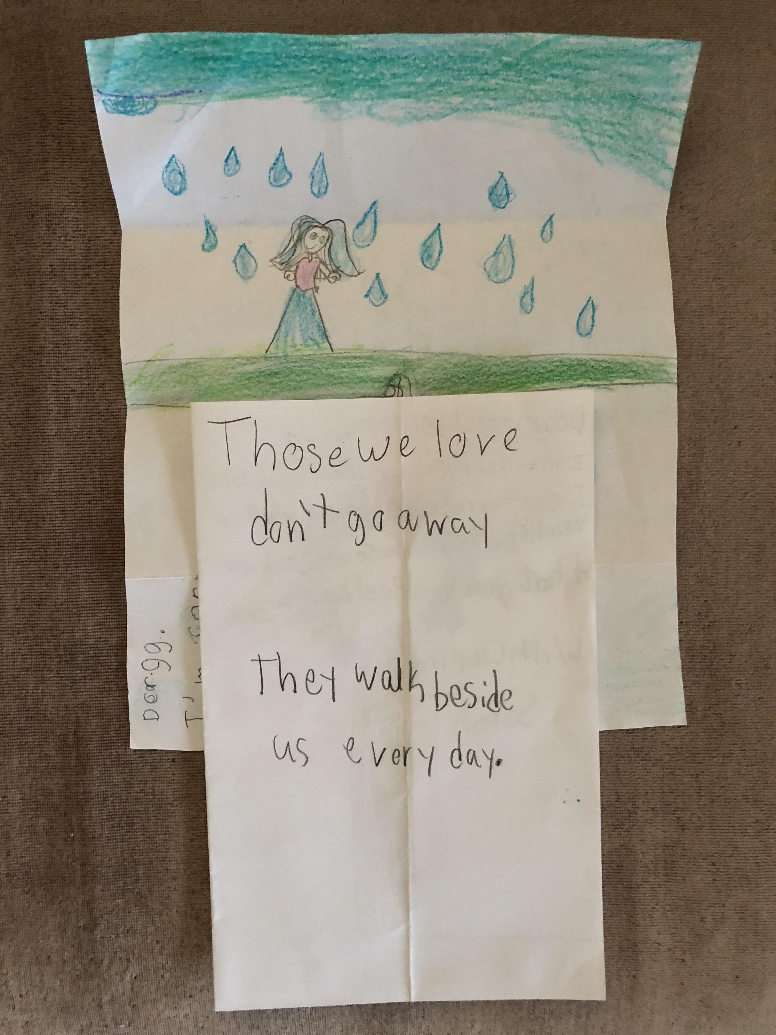 John’s great-nieces, Sarah an…