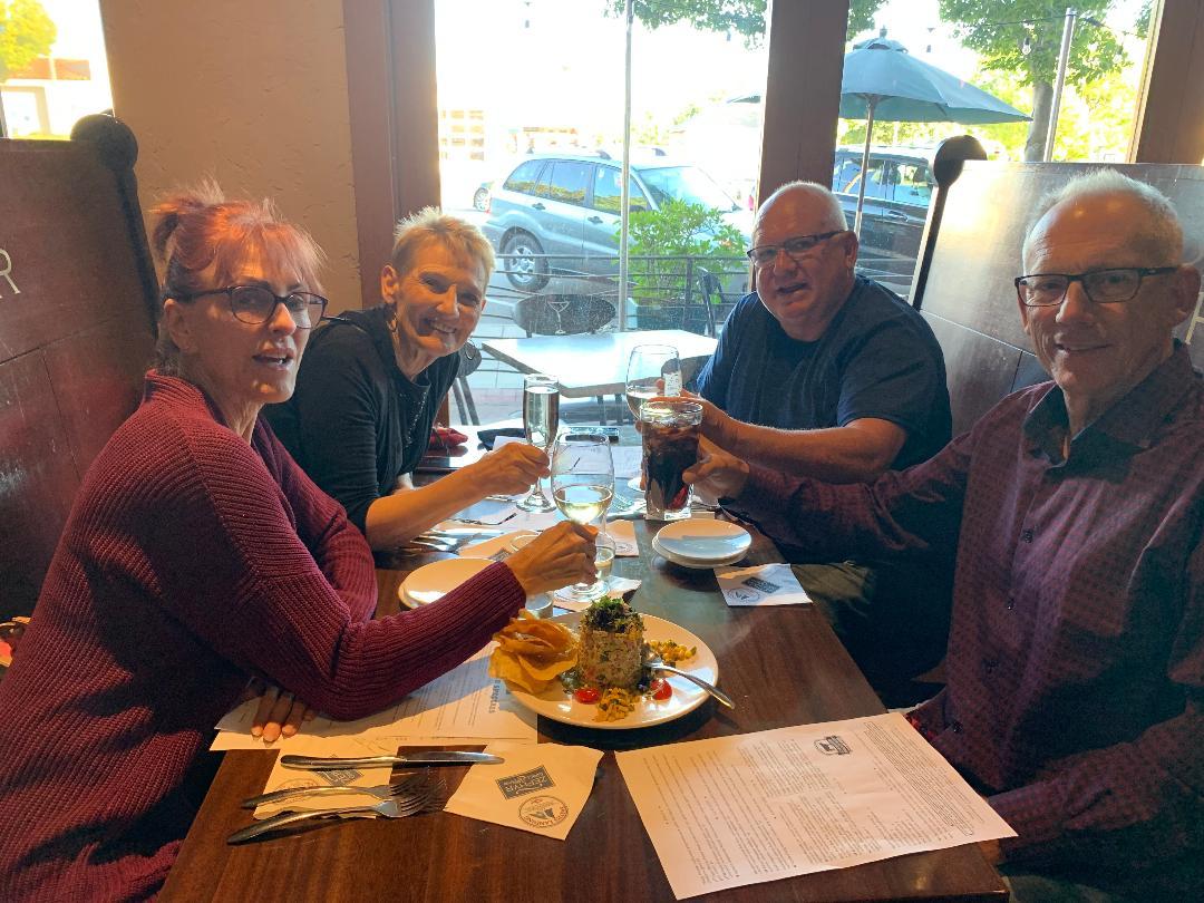 Diane’s birthday celebration …