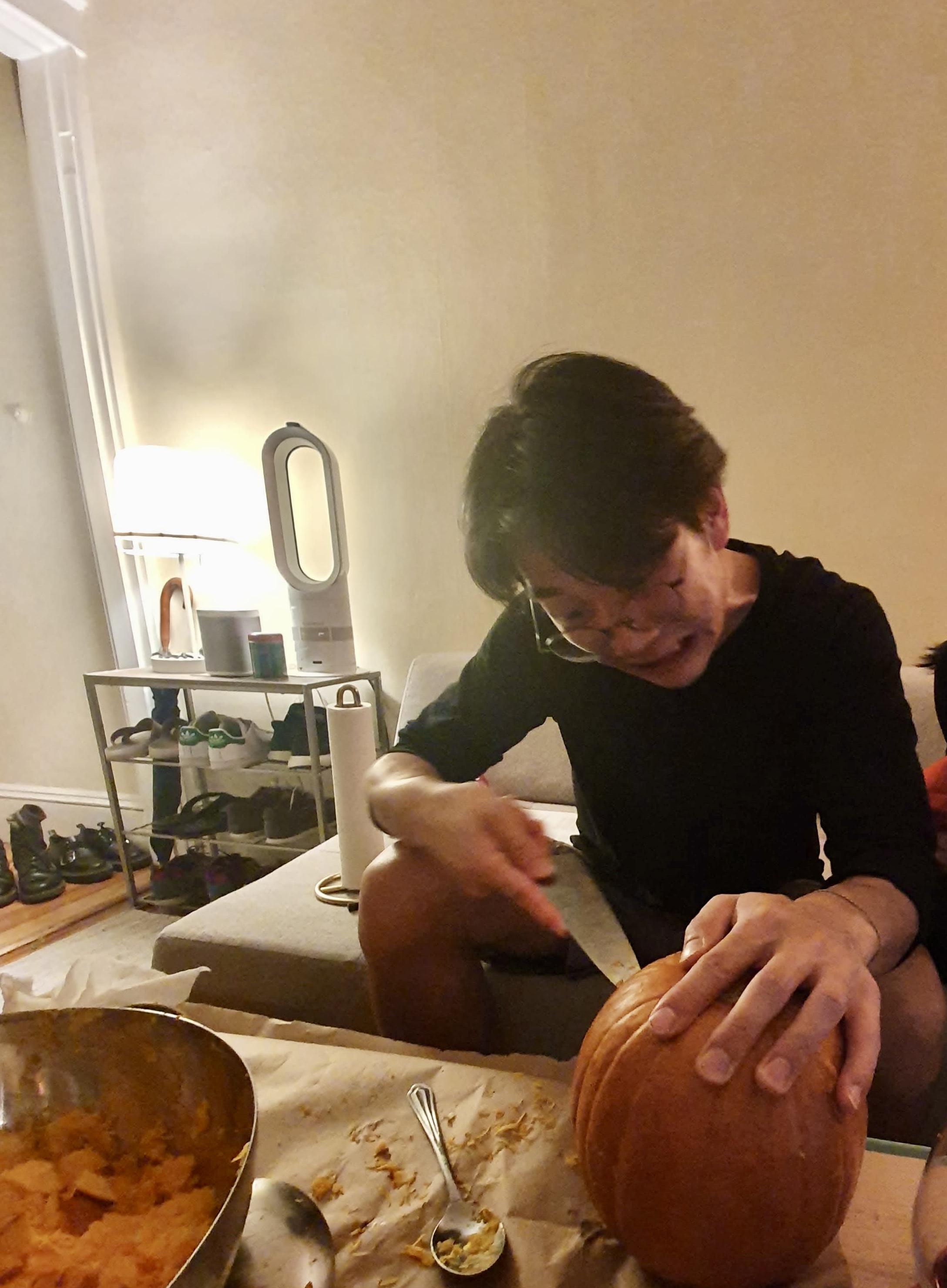 Benson vs. Pumpkin (Halloween…