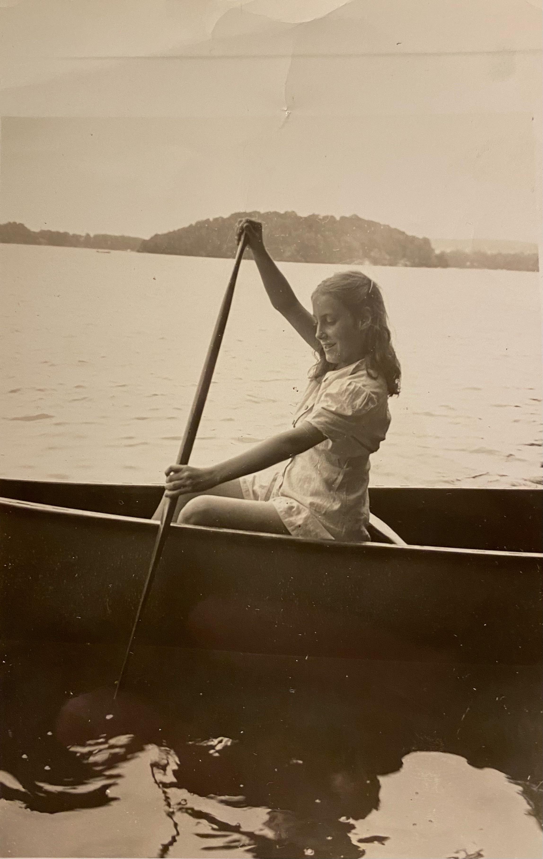 My Mom at Camp Allegro