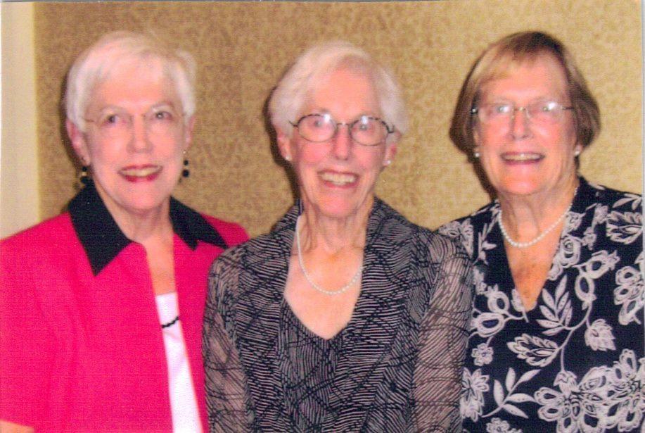 Nancy with her sisters Ellin …