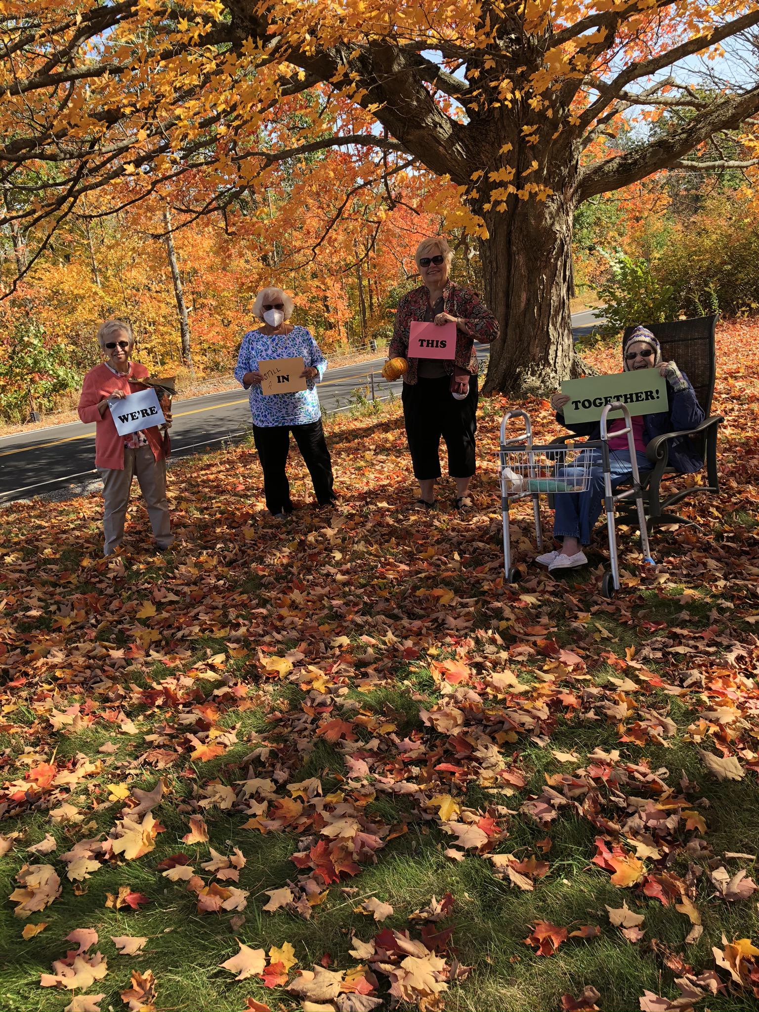 Church members visiting durin…