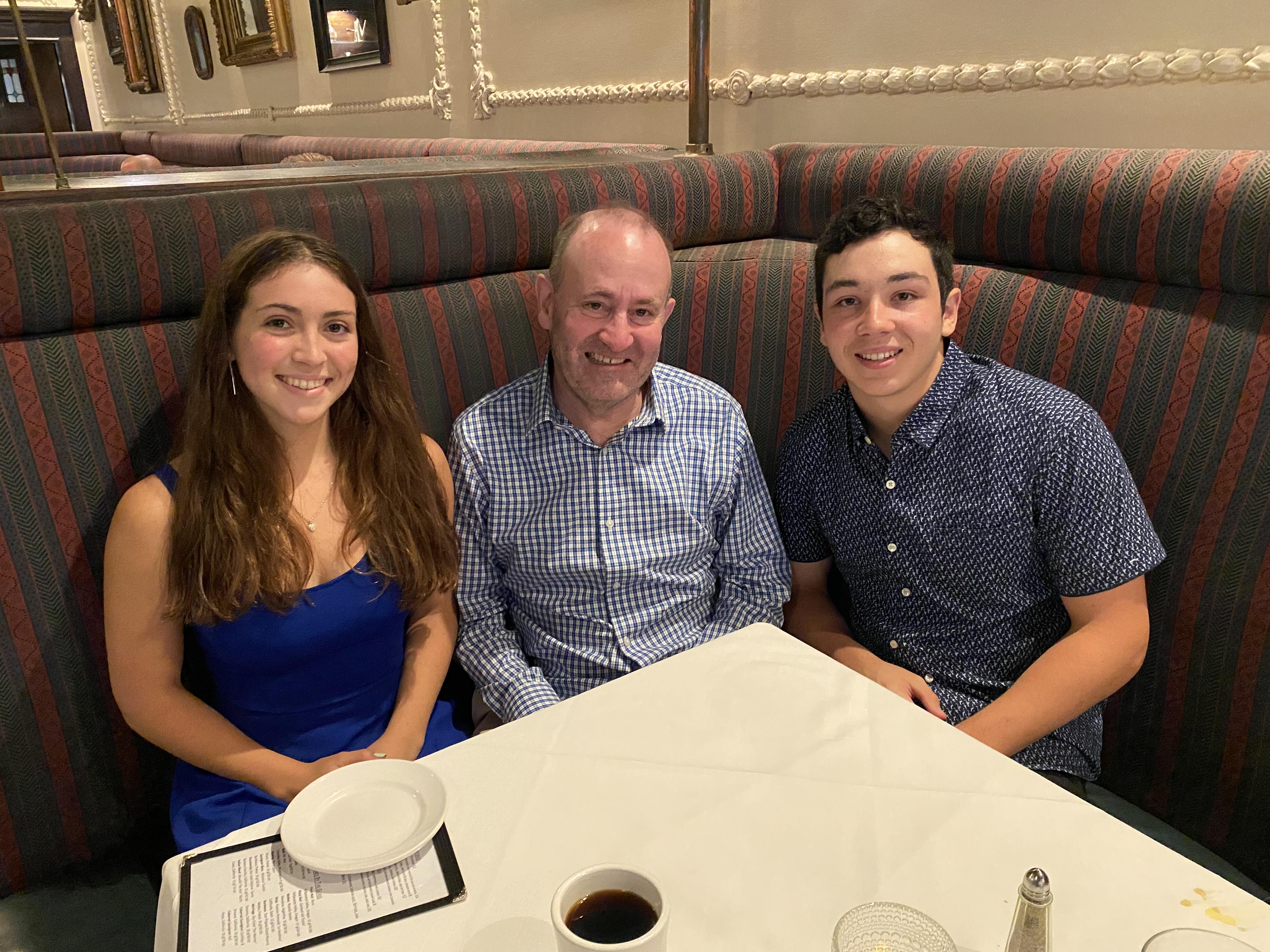 Dinner at a Steakhouse