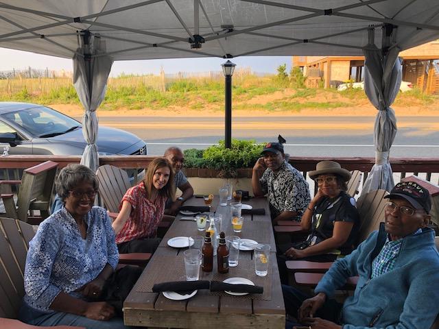 Dining out at the OBX with Da…