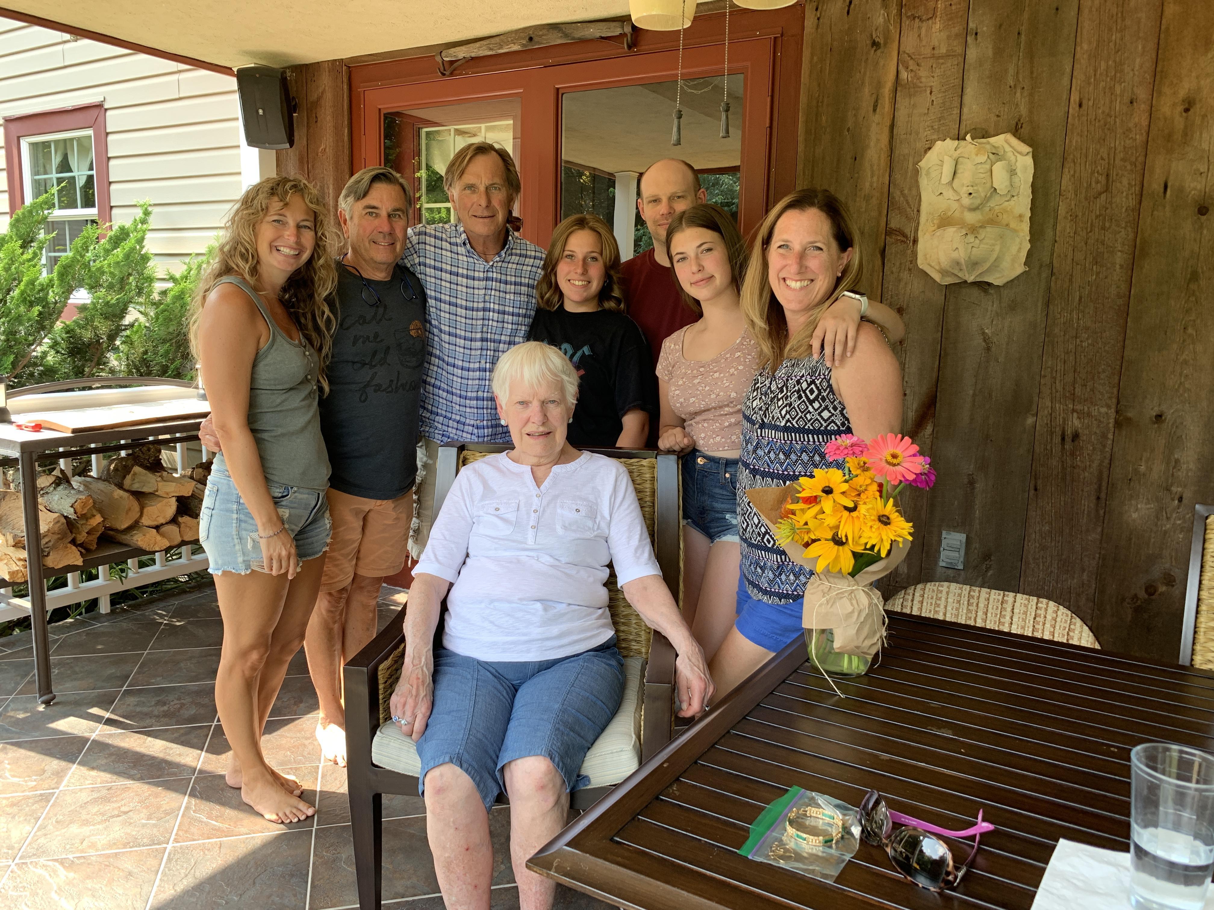 Pat with Nicole, Spud, David,…