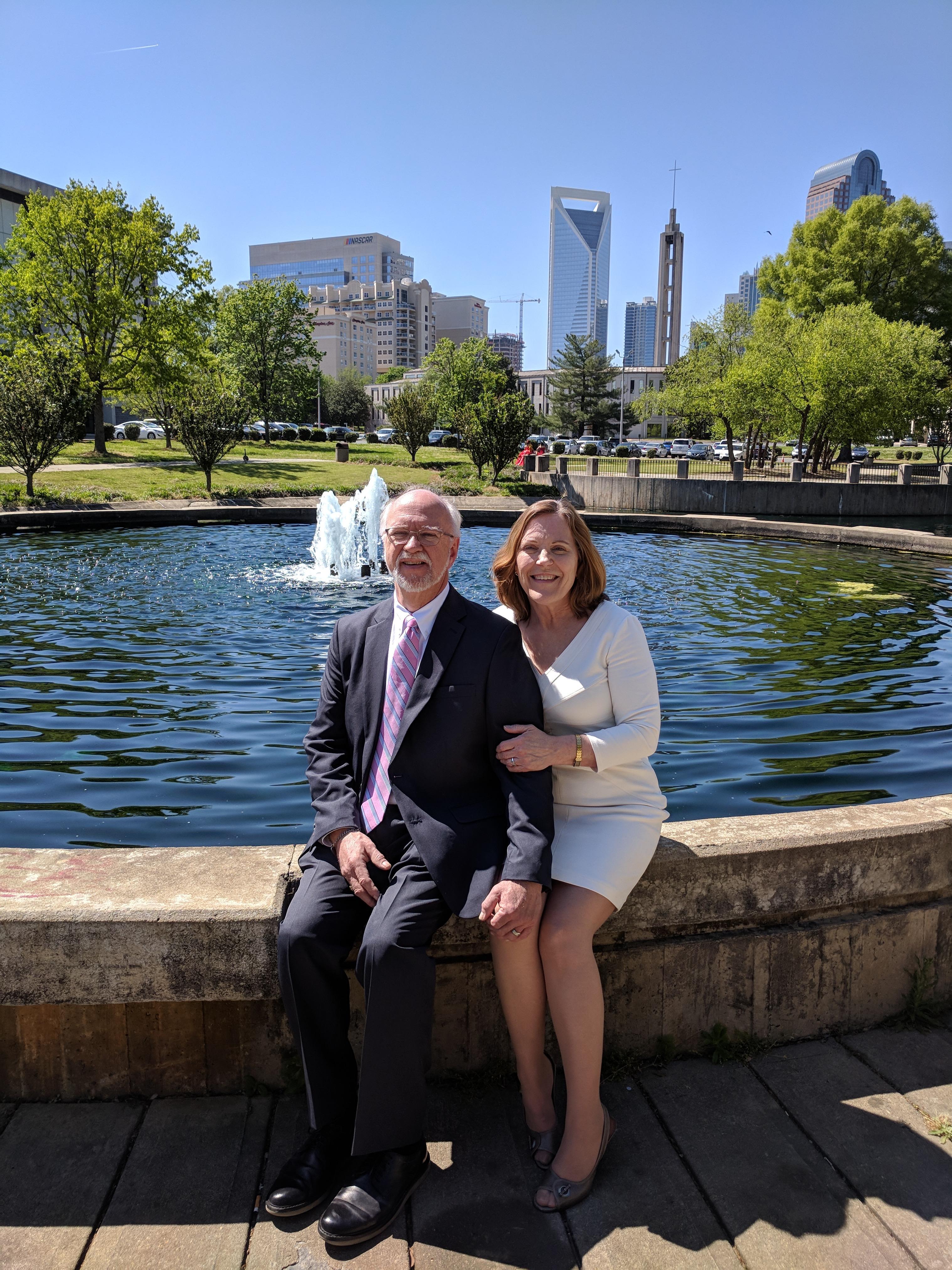 Mom & Gary’s wedding day