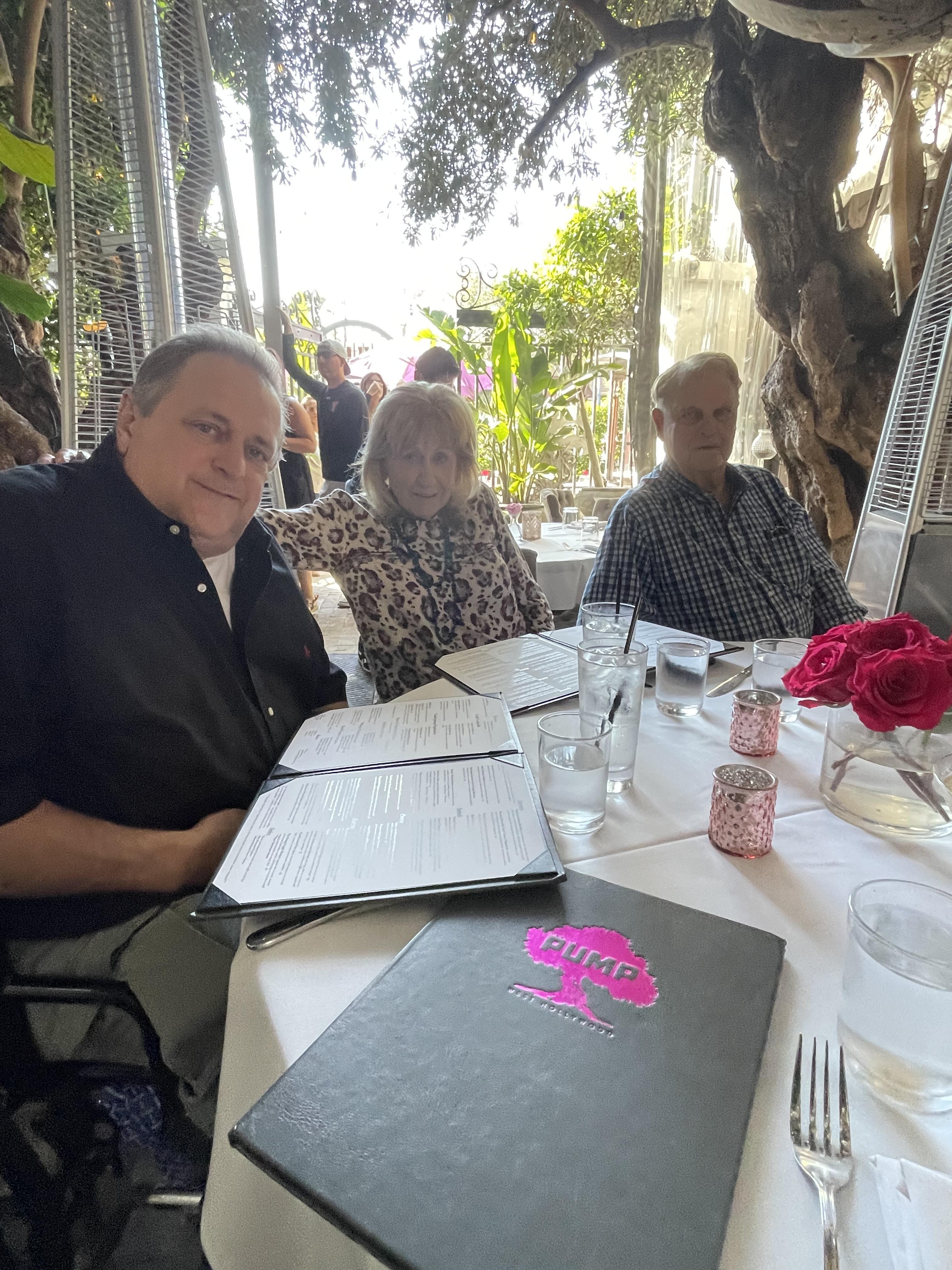 Warren and his parents, JoAnn…