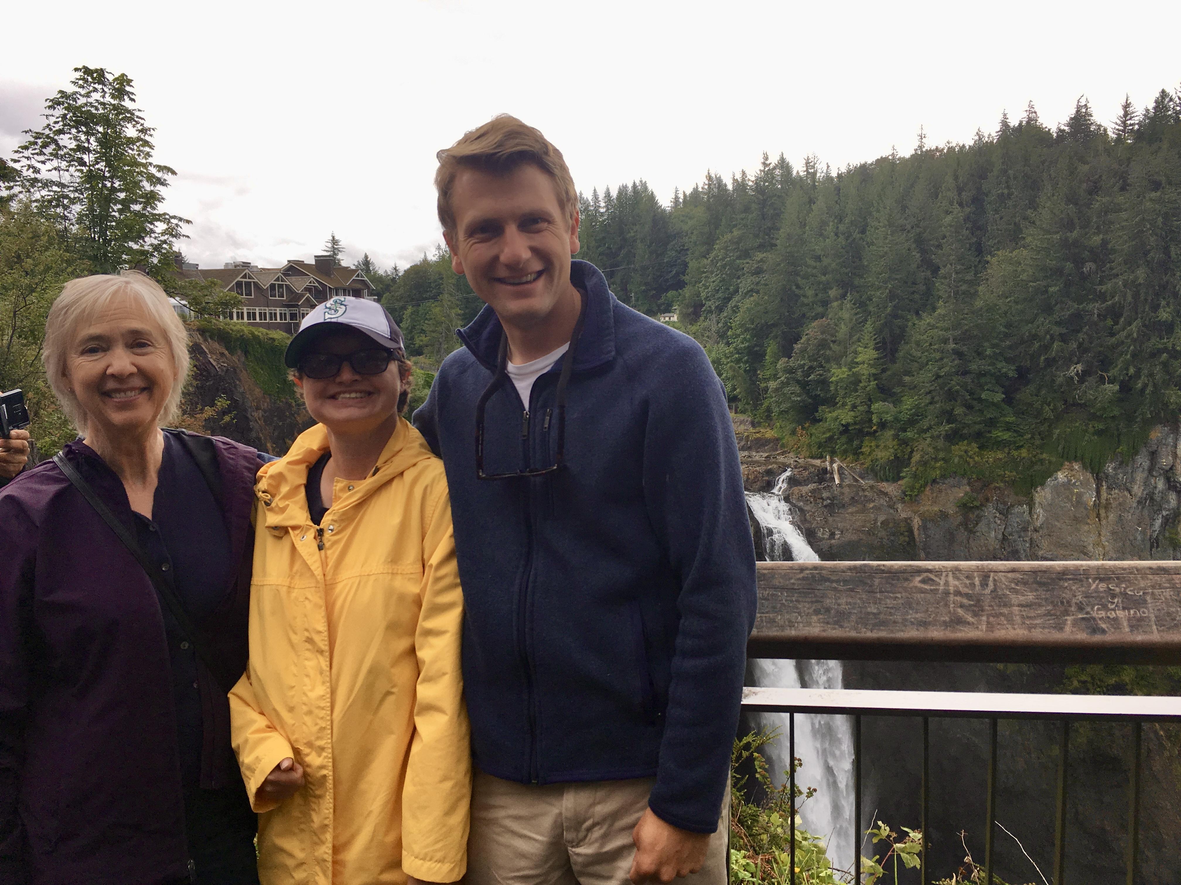 Snoqualmie Falls with Eda and…