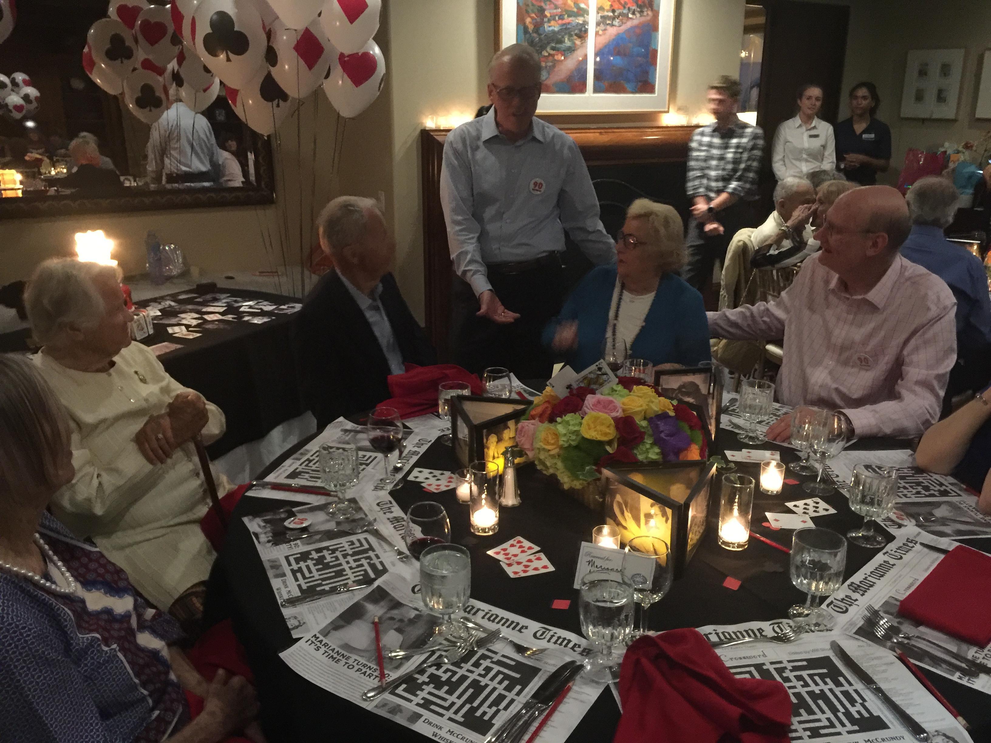 Marianne's 90th B-Day party a…
