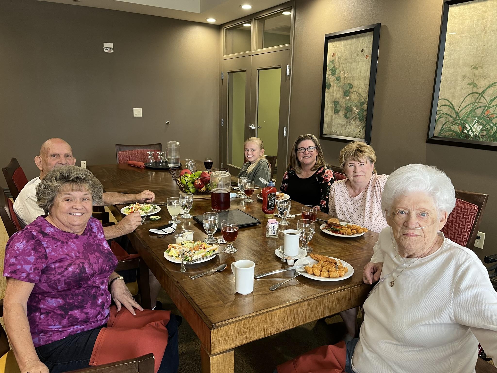 Visit with Wanda in monument …