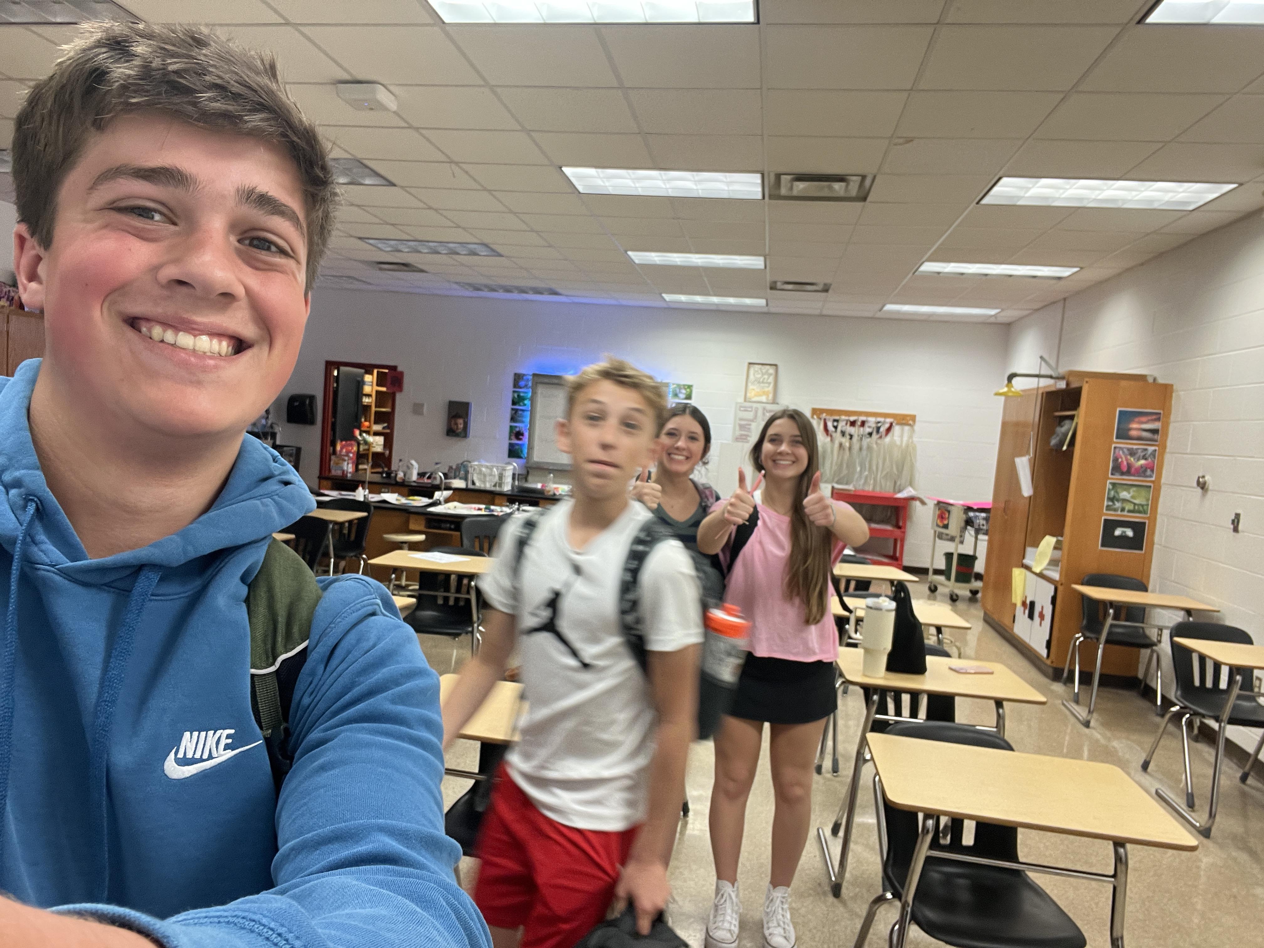 You guys left a surprise self…