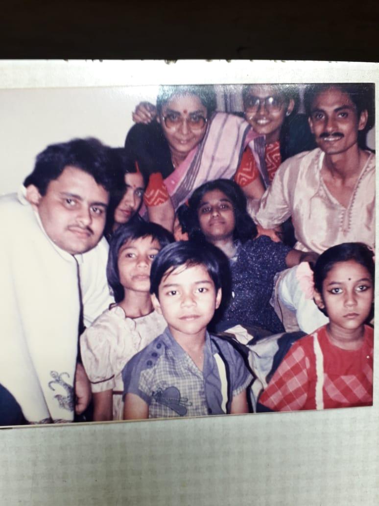 Ananda with Shyam mama and Jh…