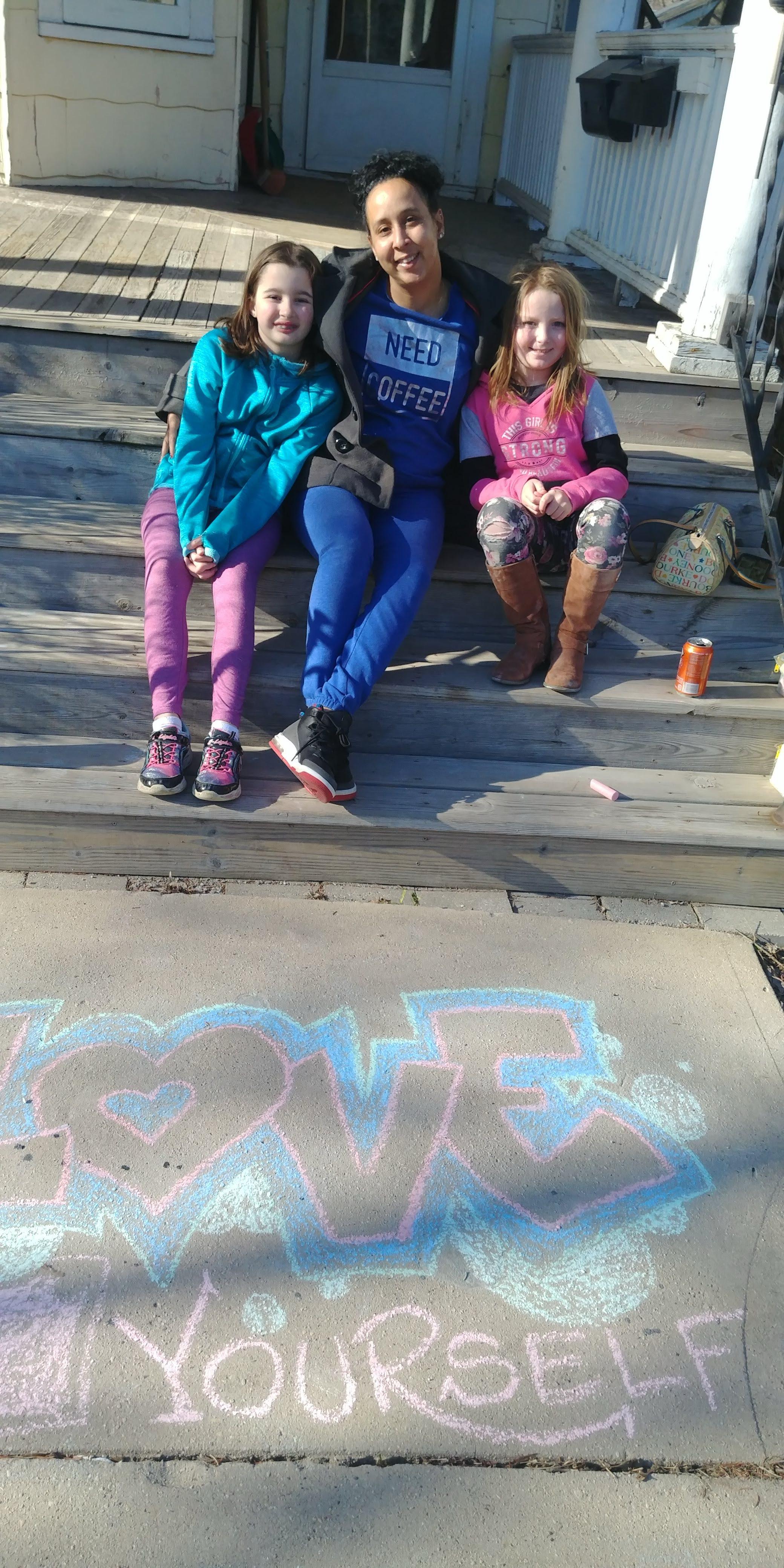 Chalk Art with Aunt Drea