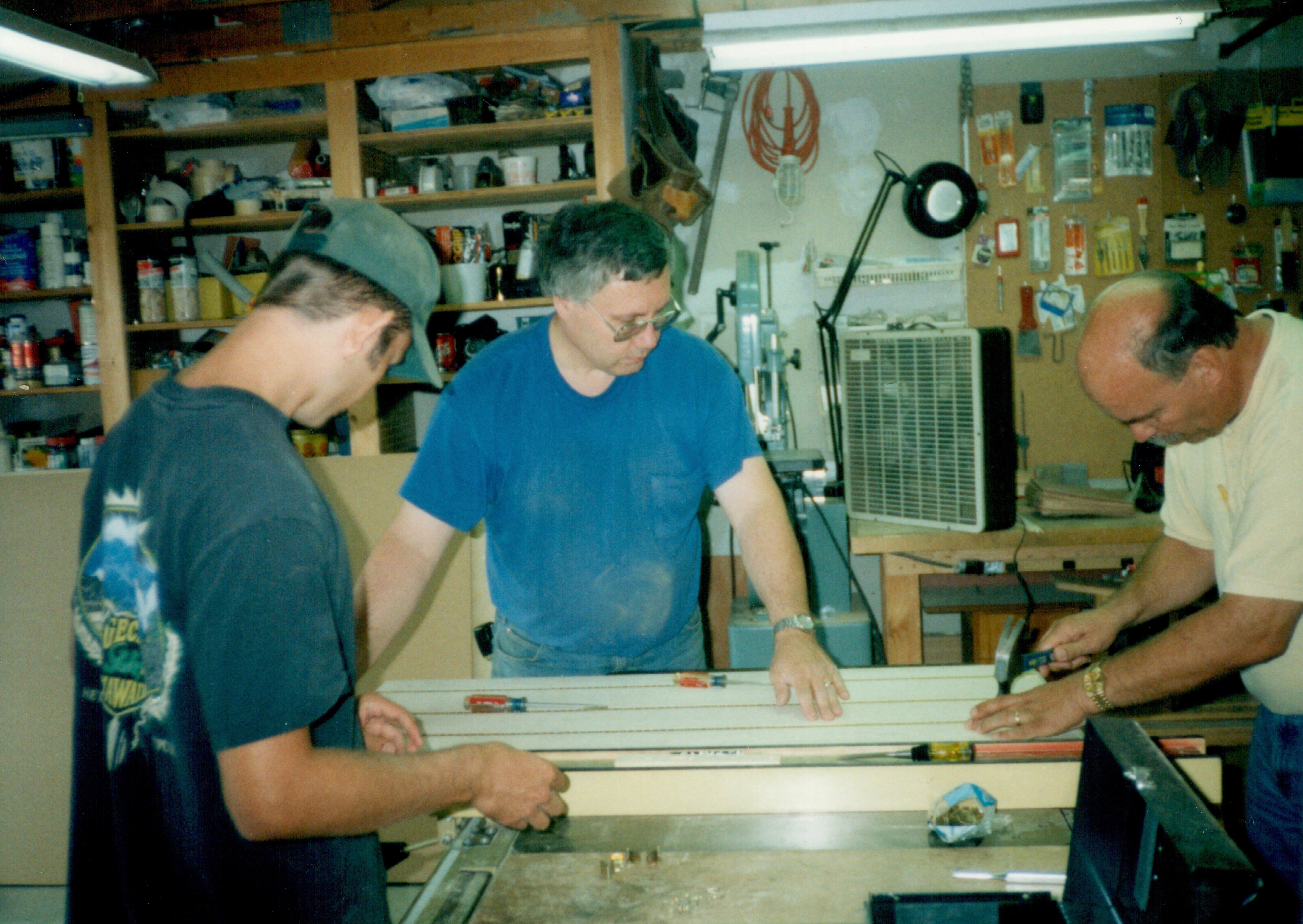 Tom loved woodworking and bui…