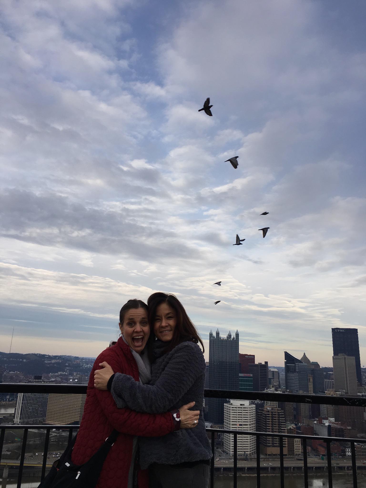 Anne and Holly- besties