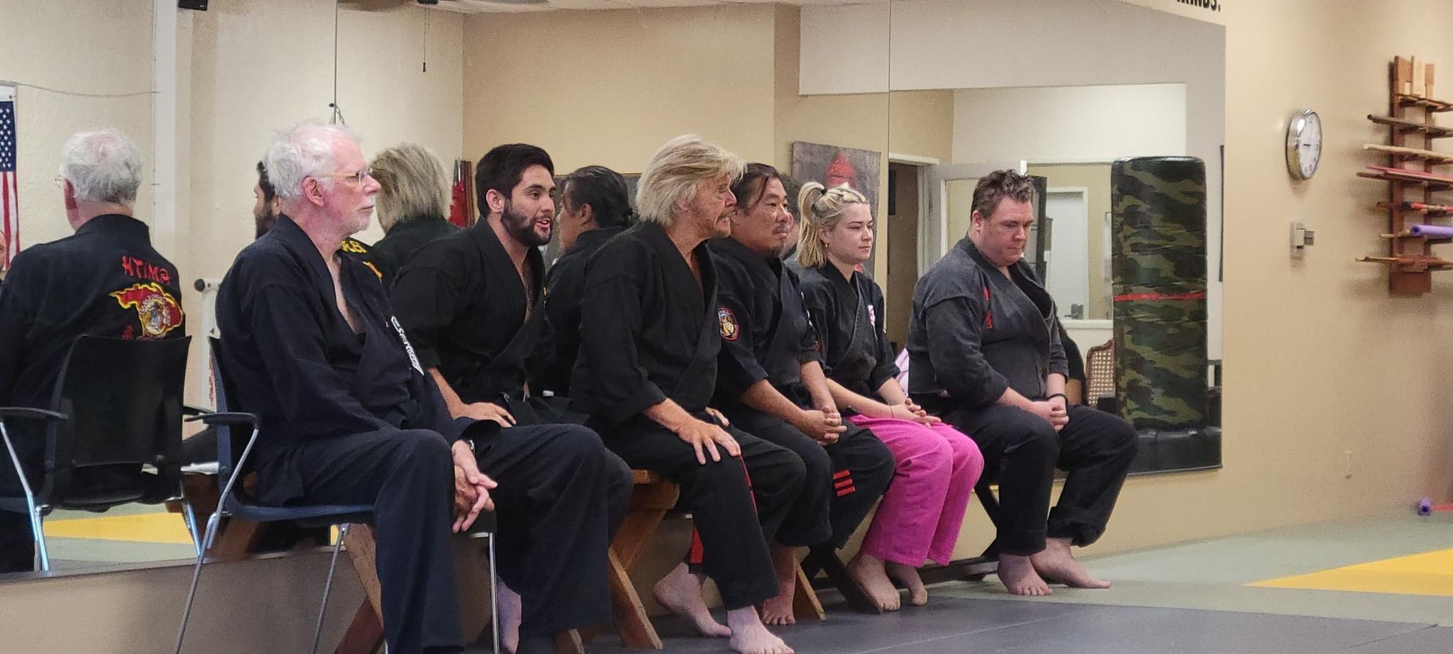 Black belt testing board