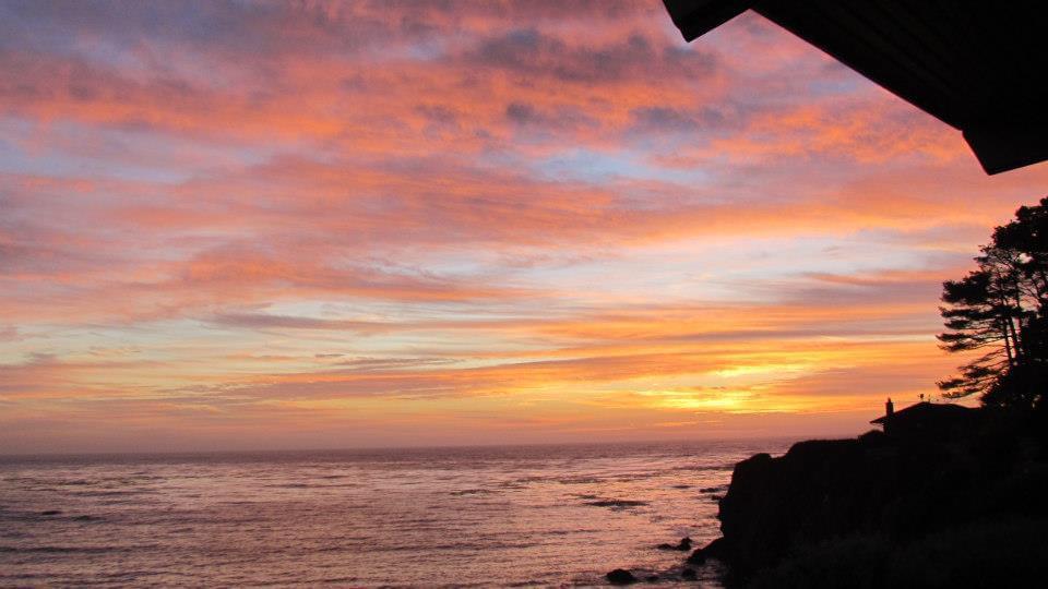 Sunset from our last family r…