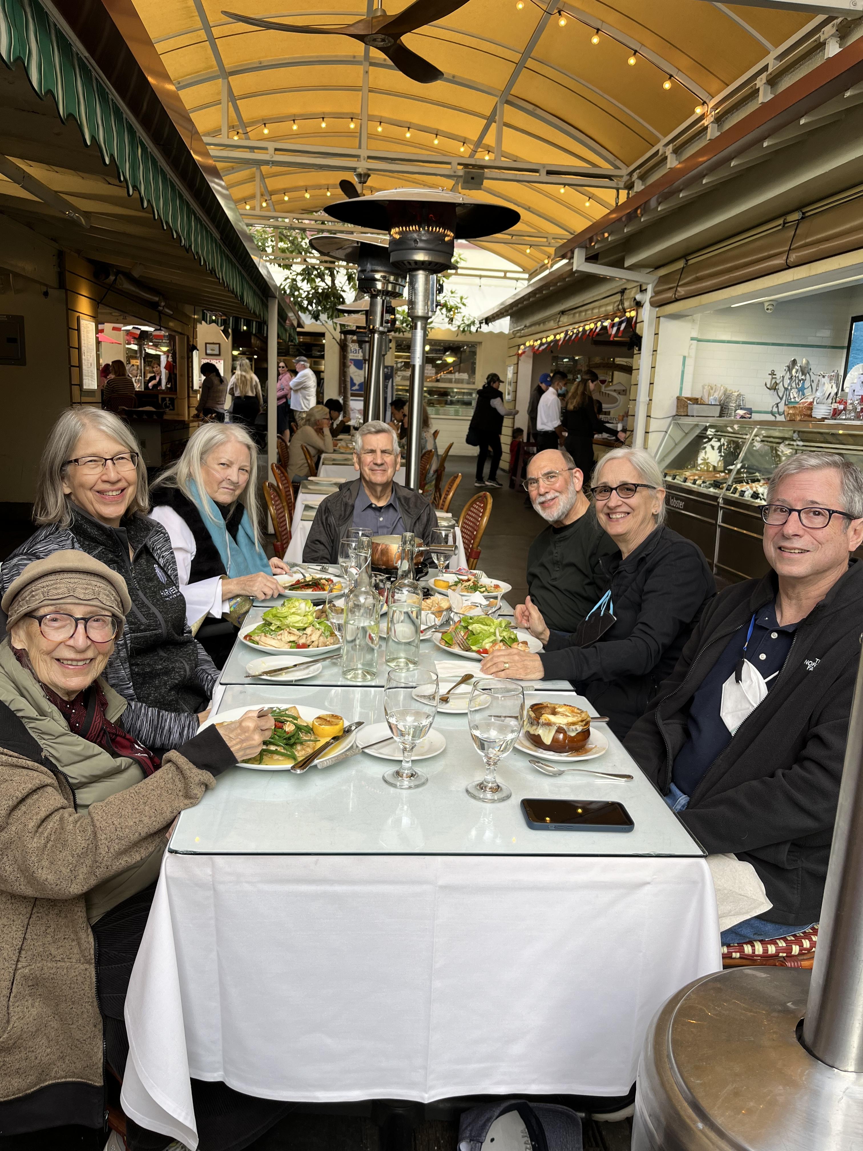 A delicious birthday lunch