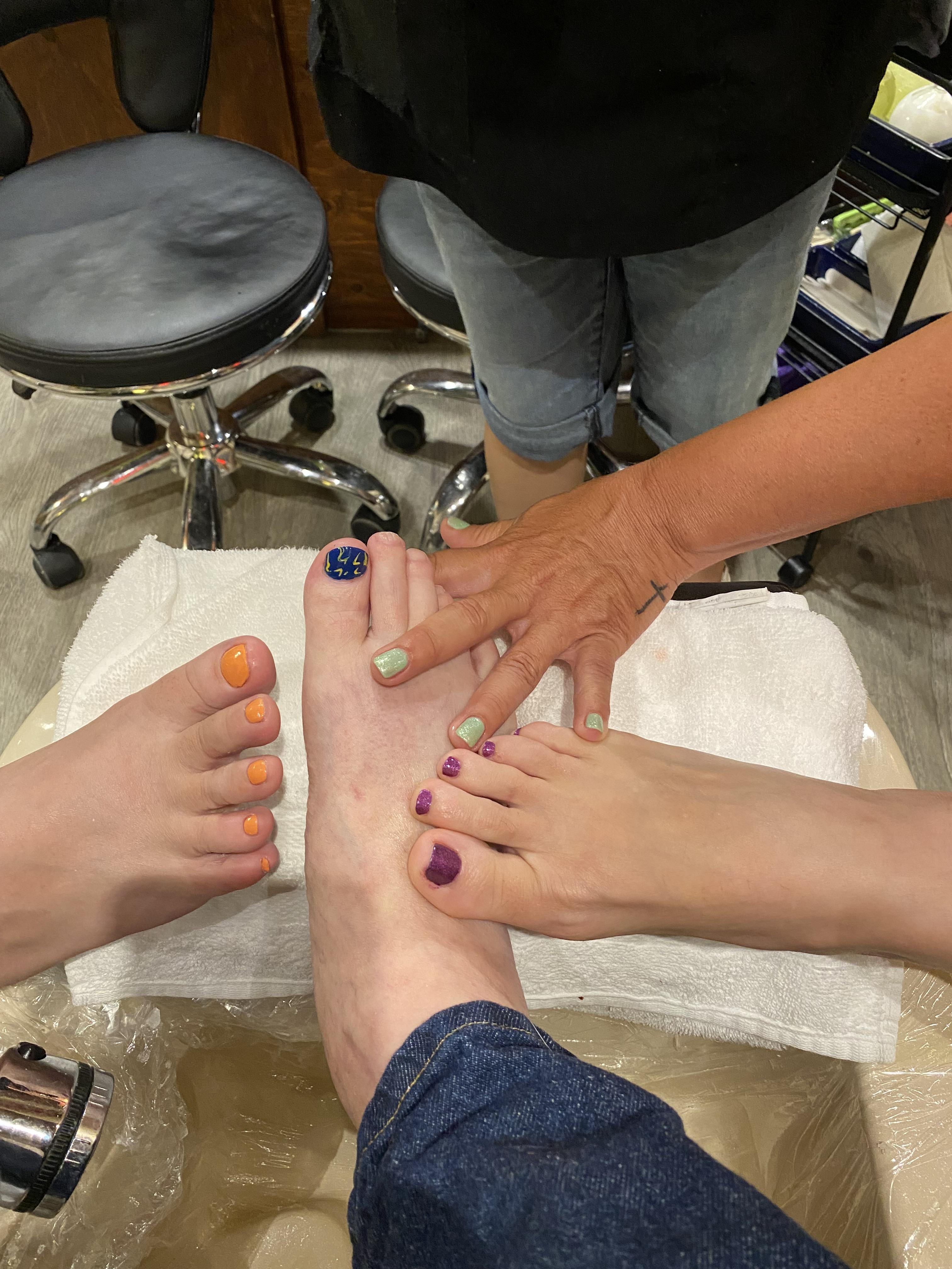 Toenail painting!