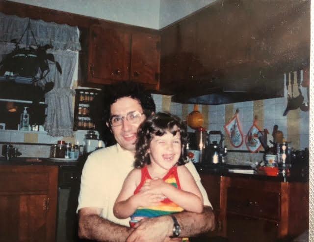 Marty with his granddaughter …