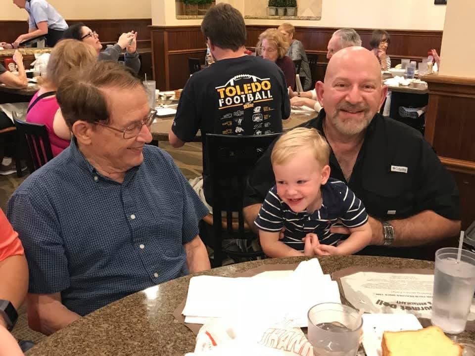 Marty, his great grandson Cam…