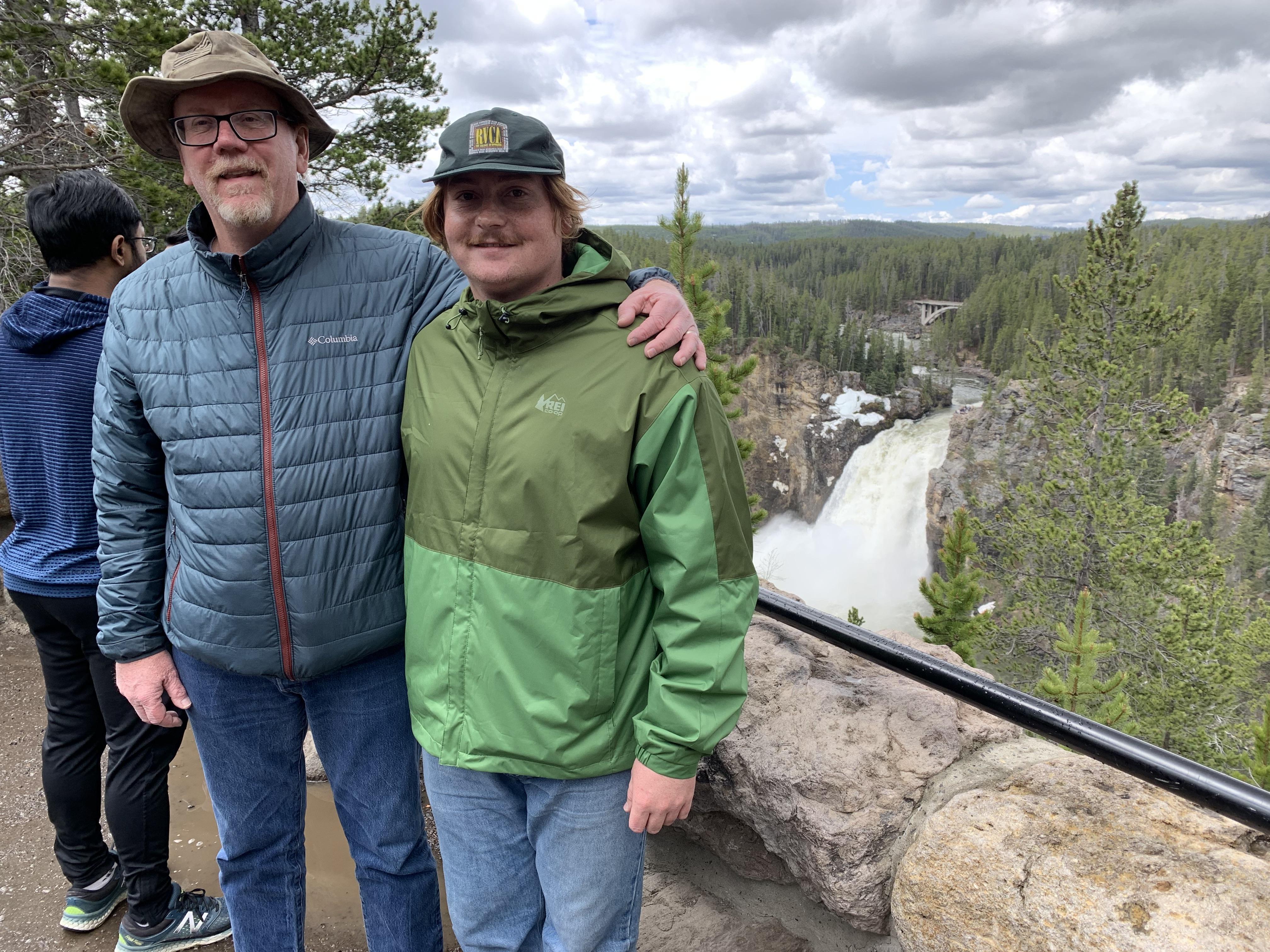 Sam and Dad at Grand Canyon o…