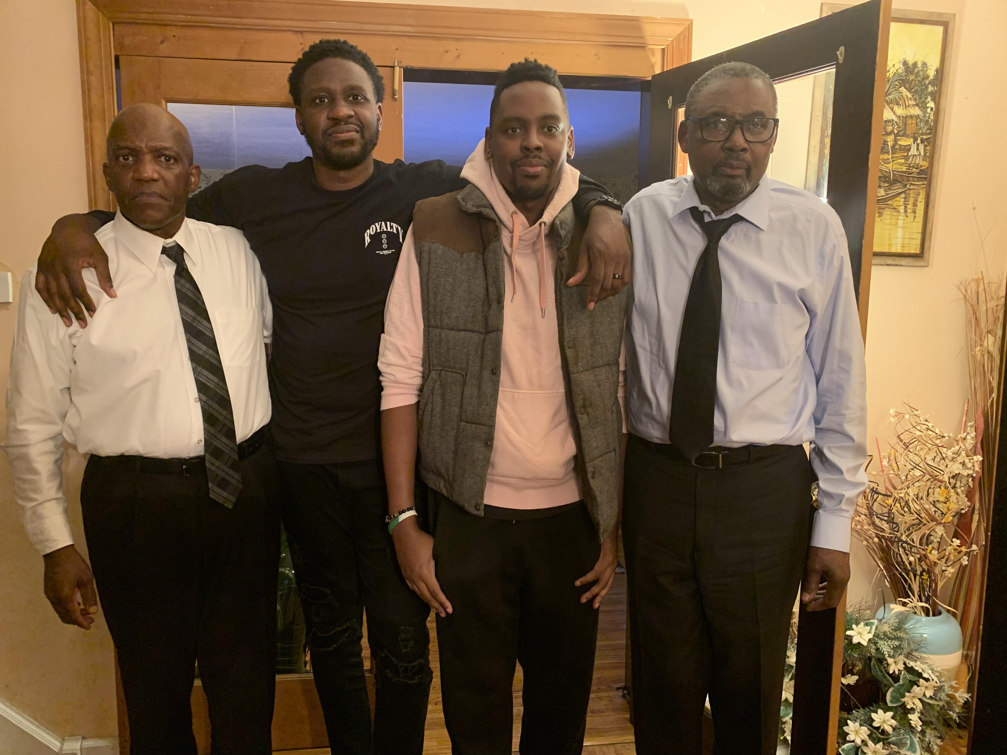 Uncle Ed, big bro, Carlos”Los…