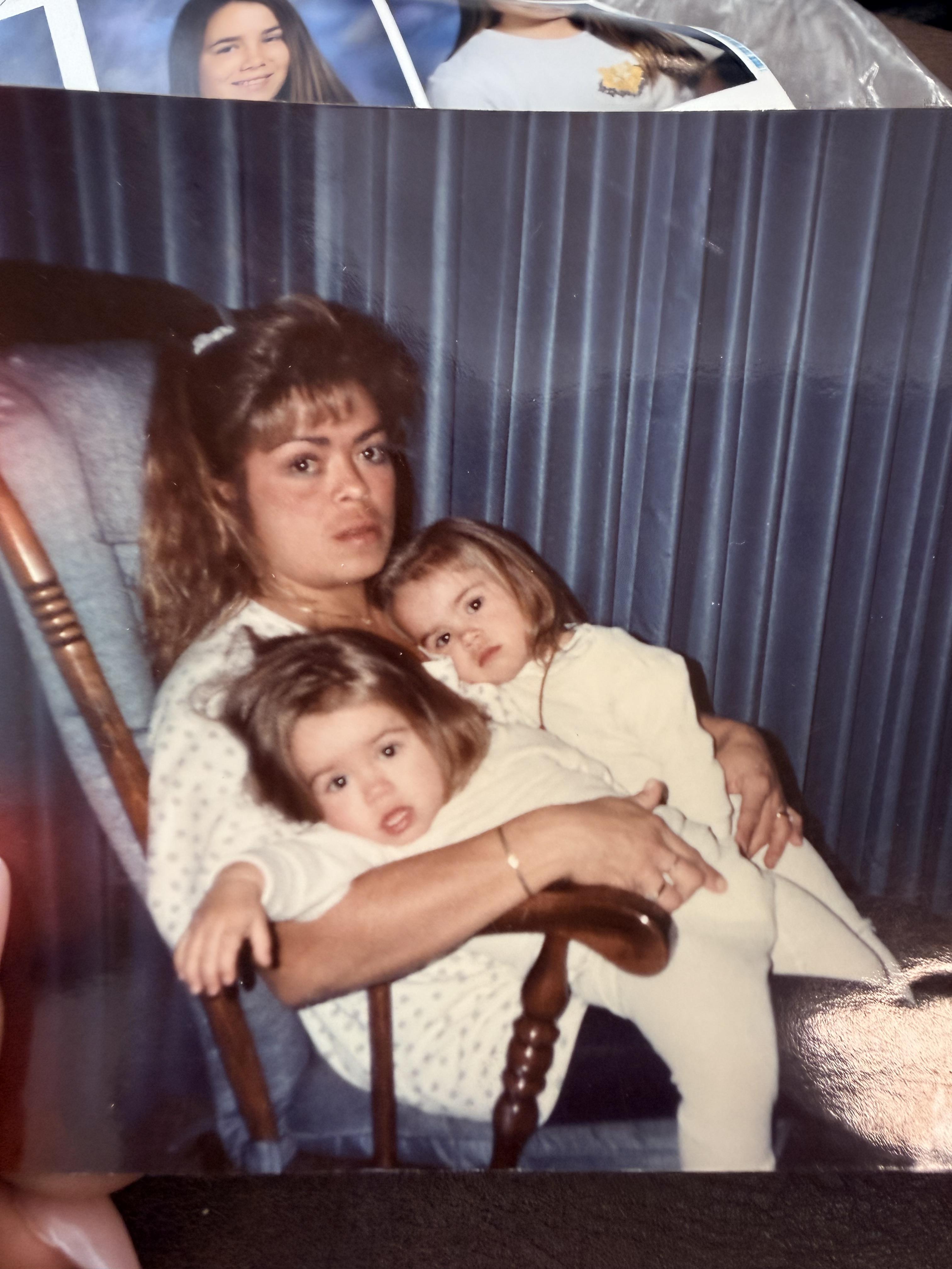 My mom, me and Megan again. S…