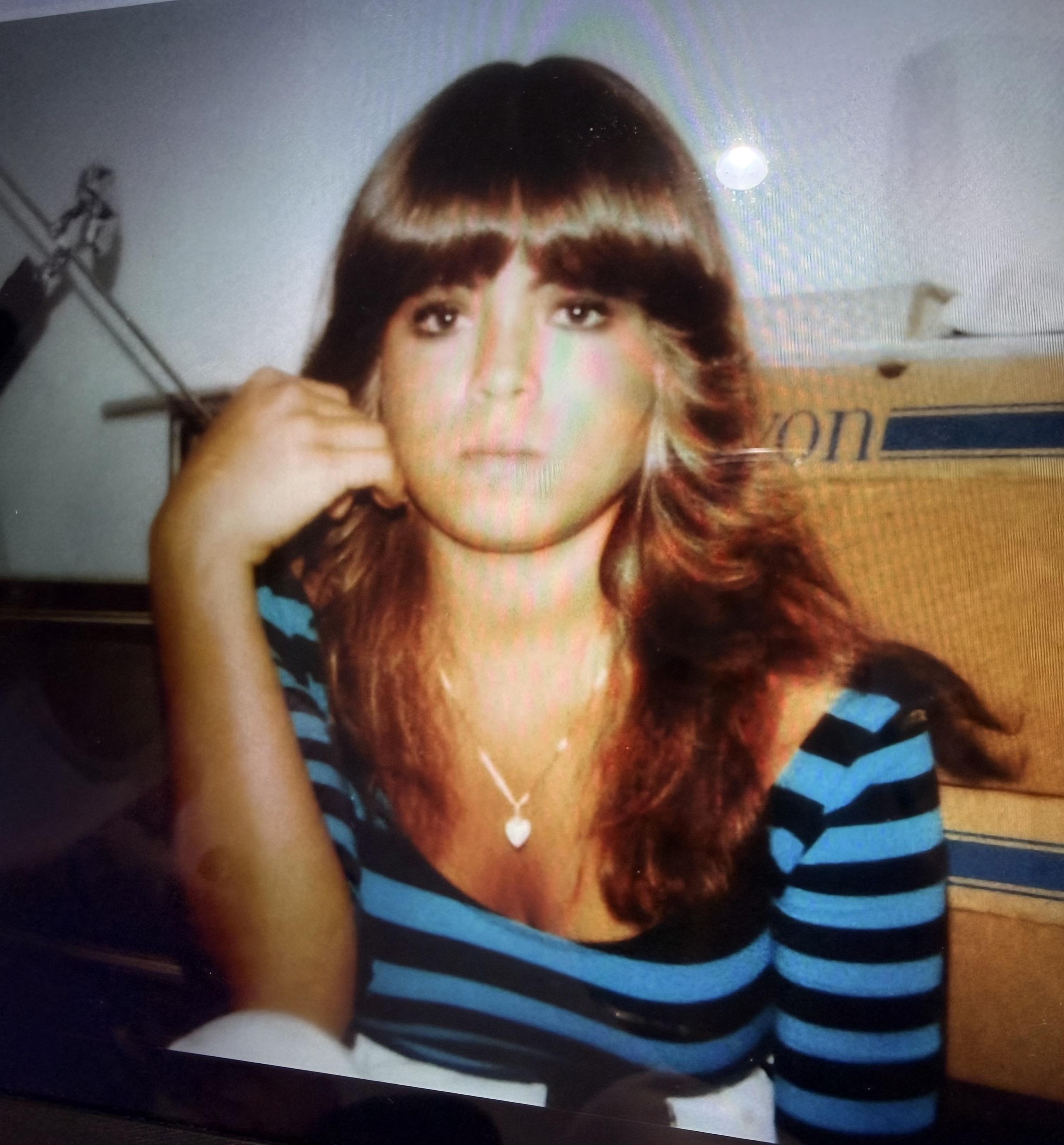 My Mom. Another one in her te…