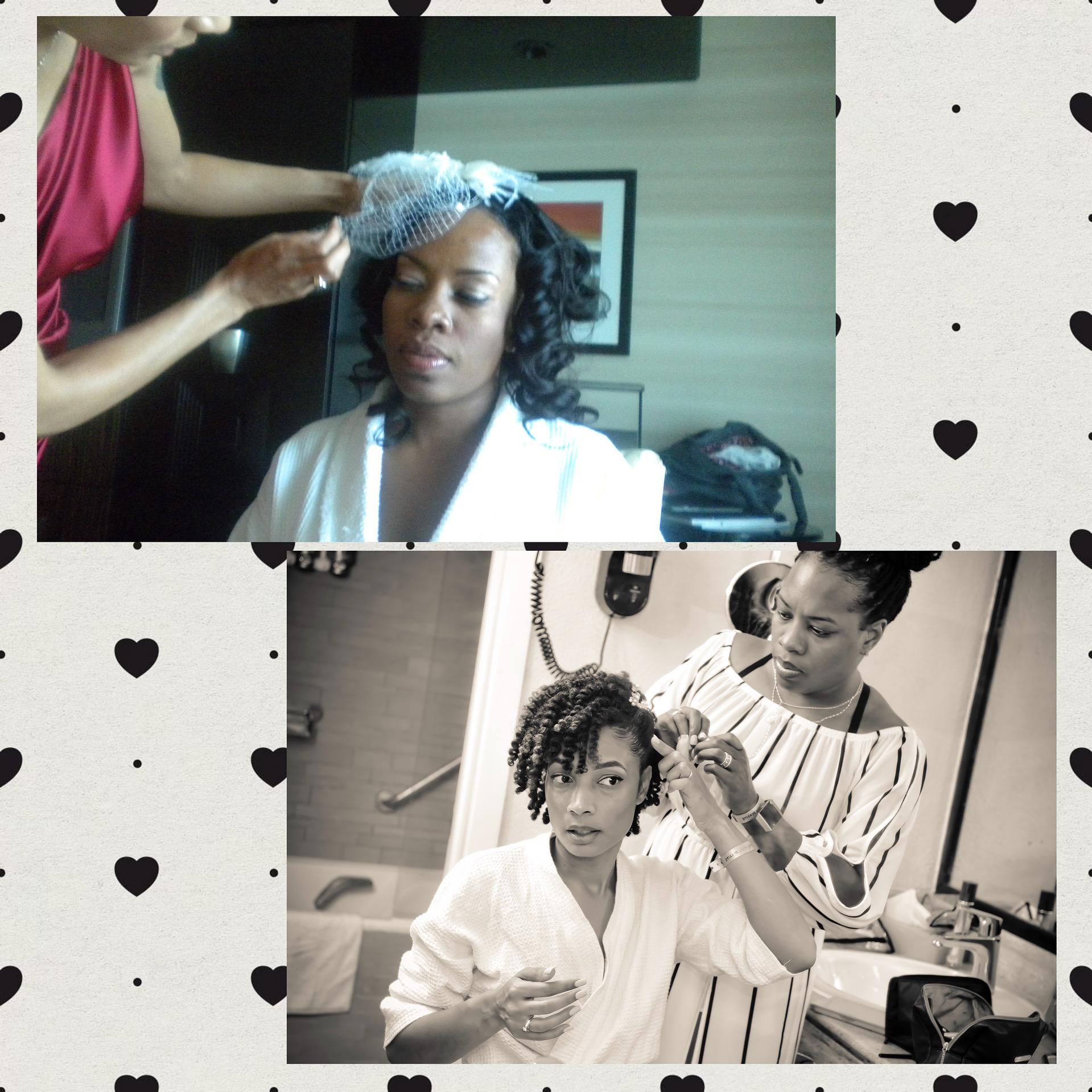 I helped her when she got mar…