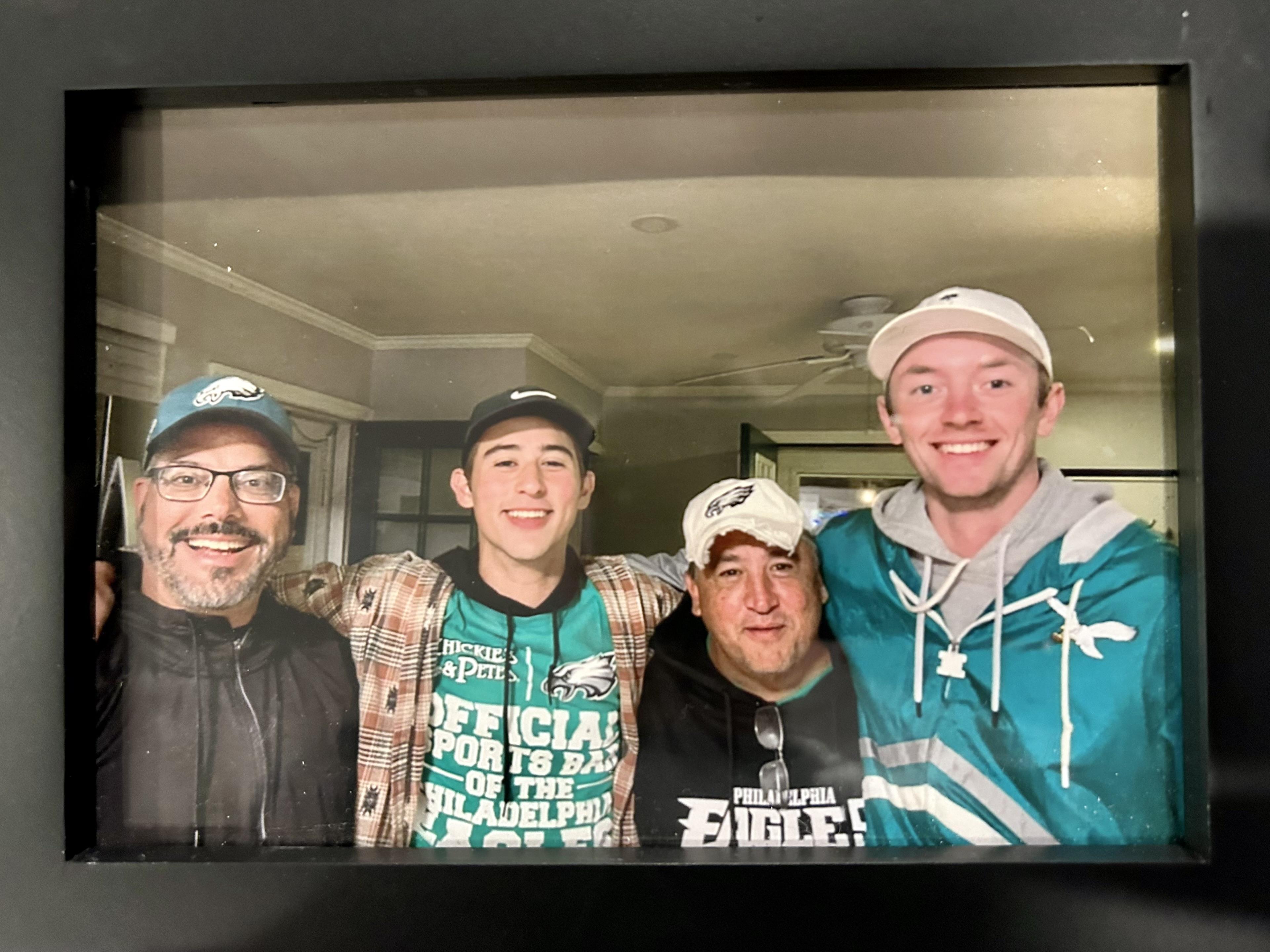 Bishop framed this photo and …