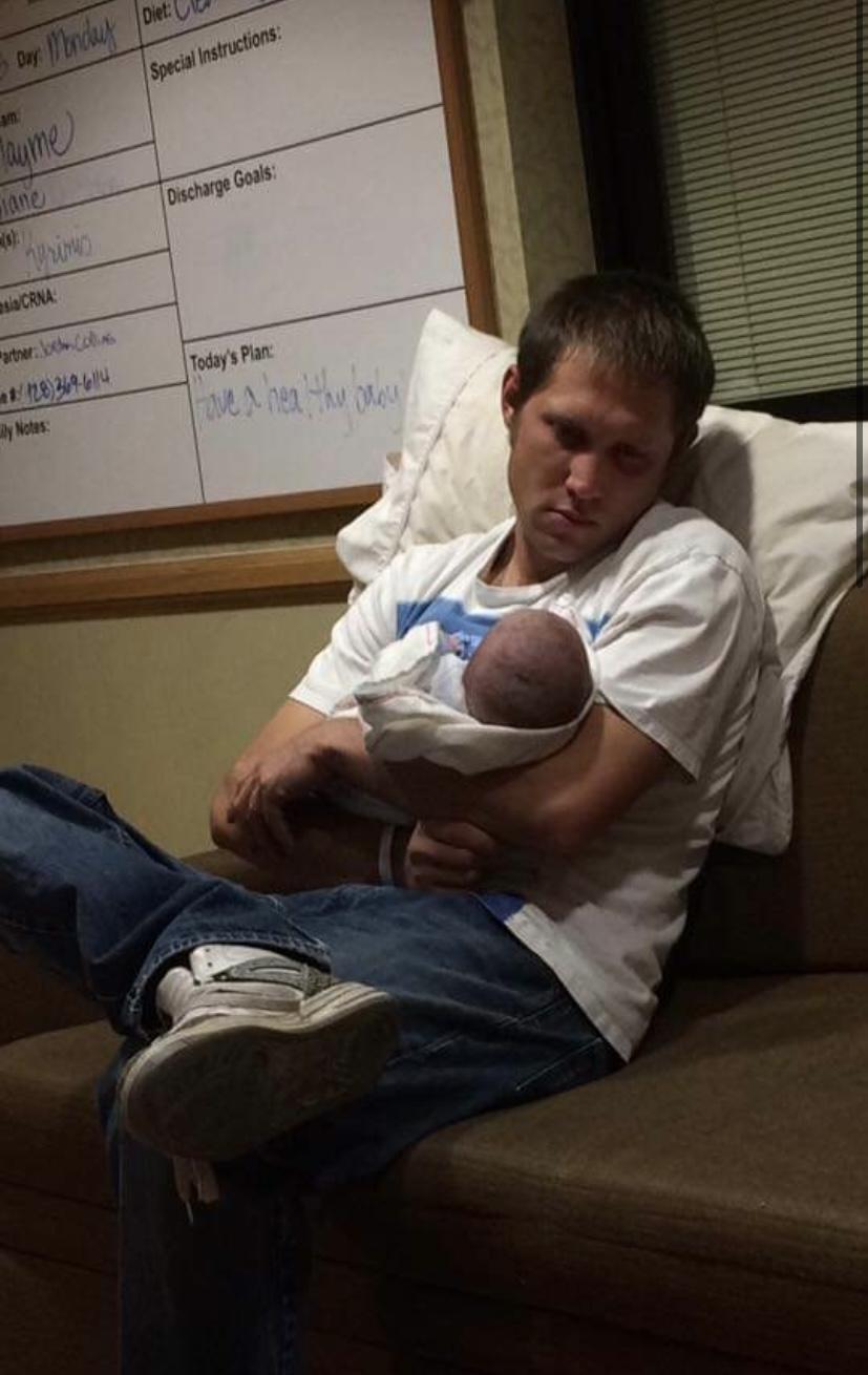 Daddy’s little man