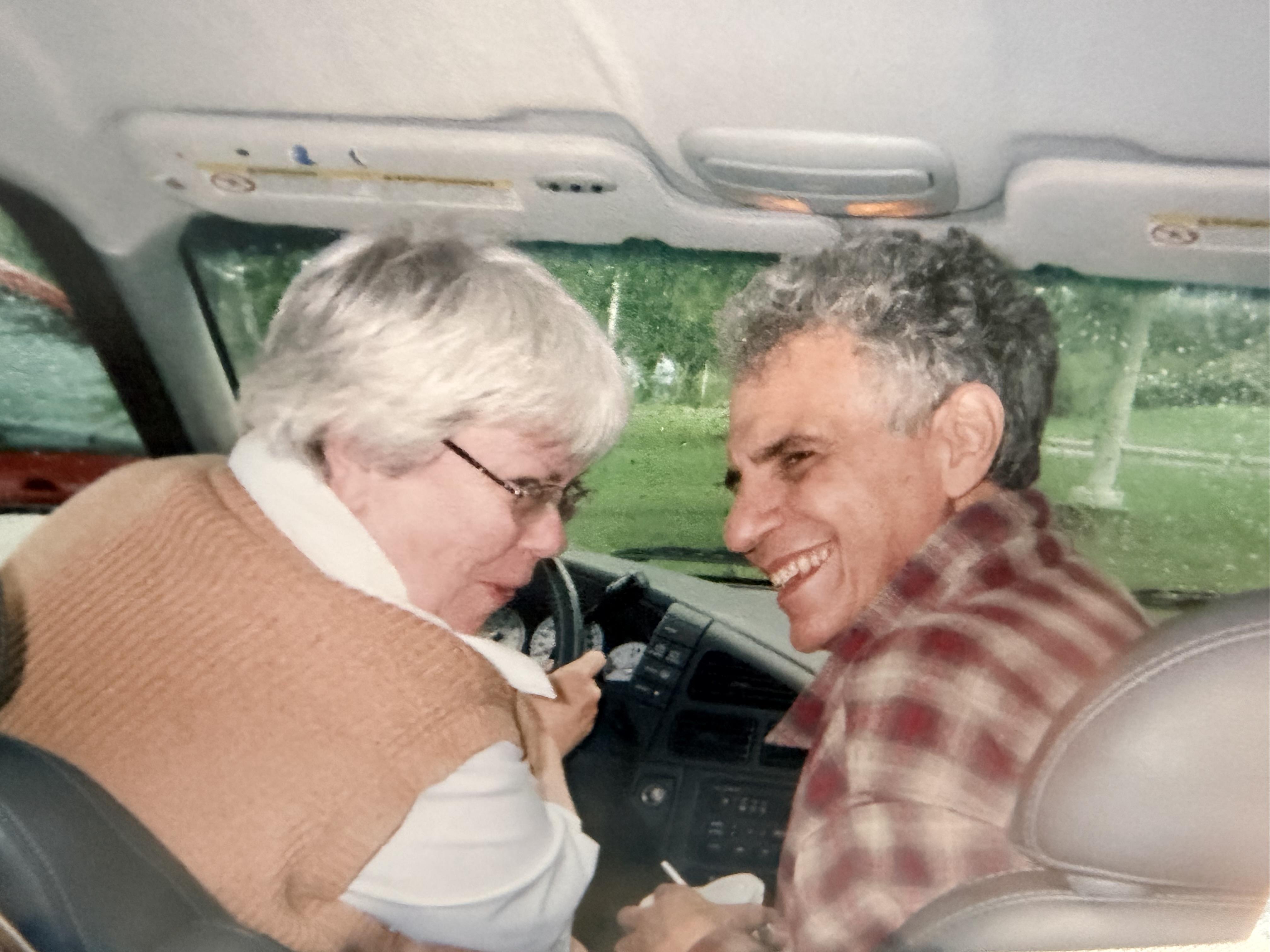 Mom and Dad singing to Katie …