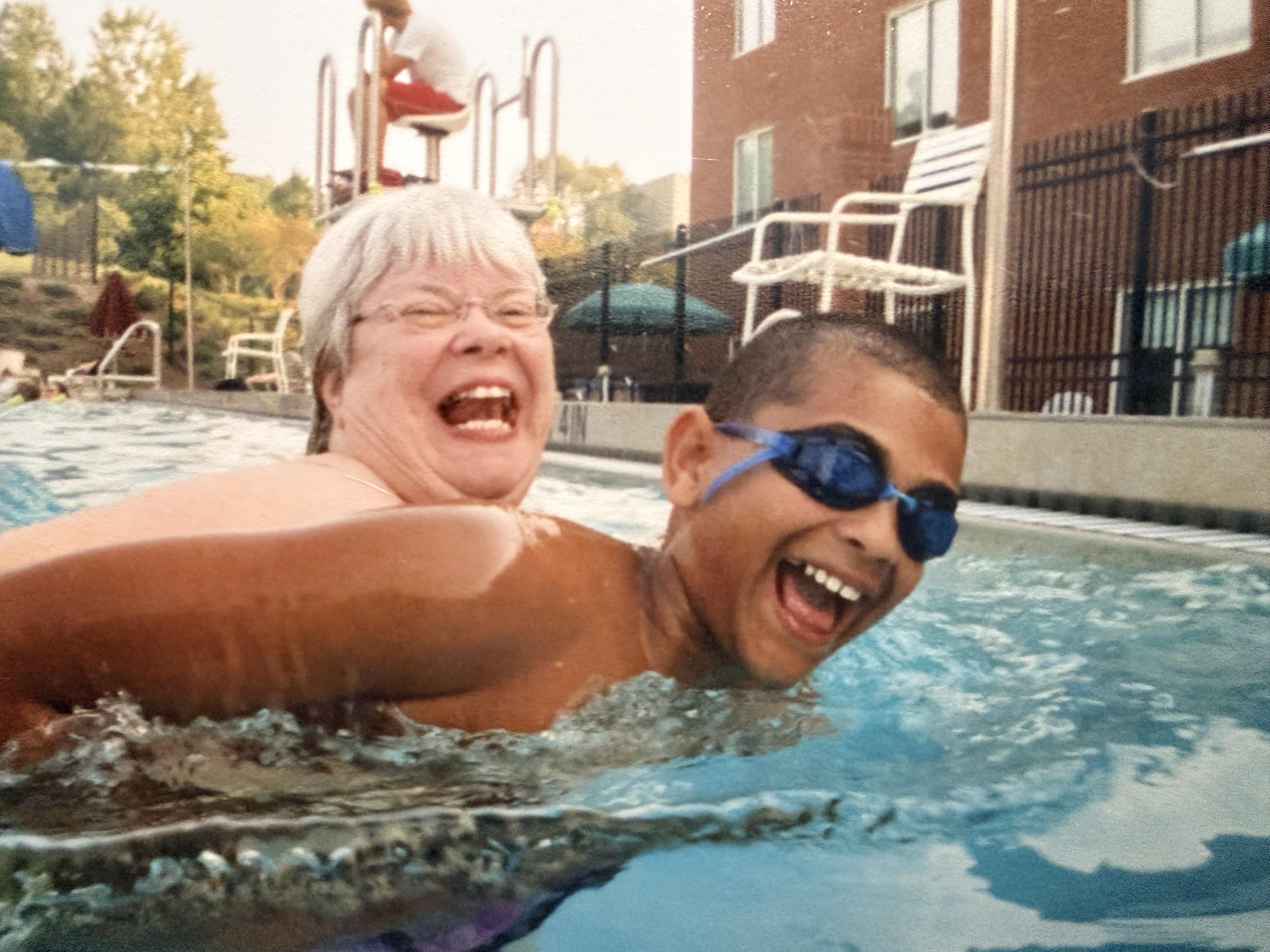 Swimming at the JCC