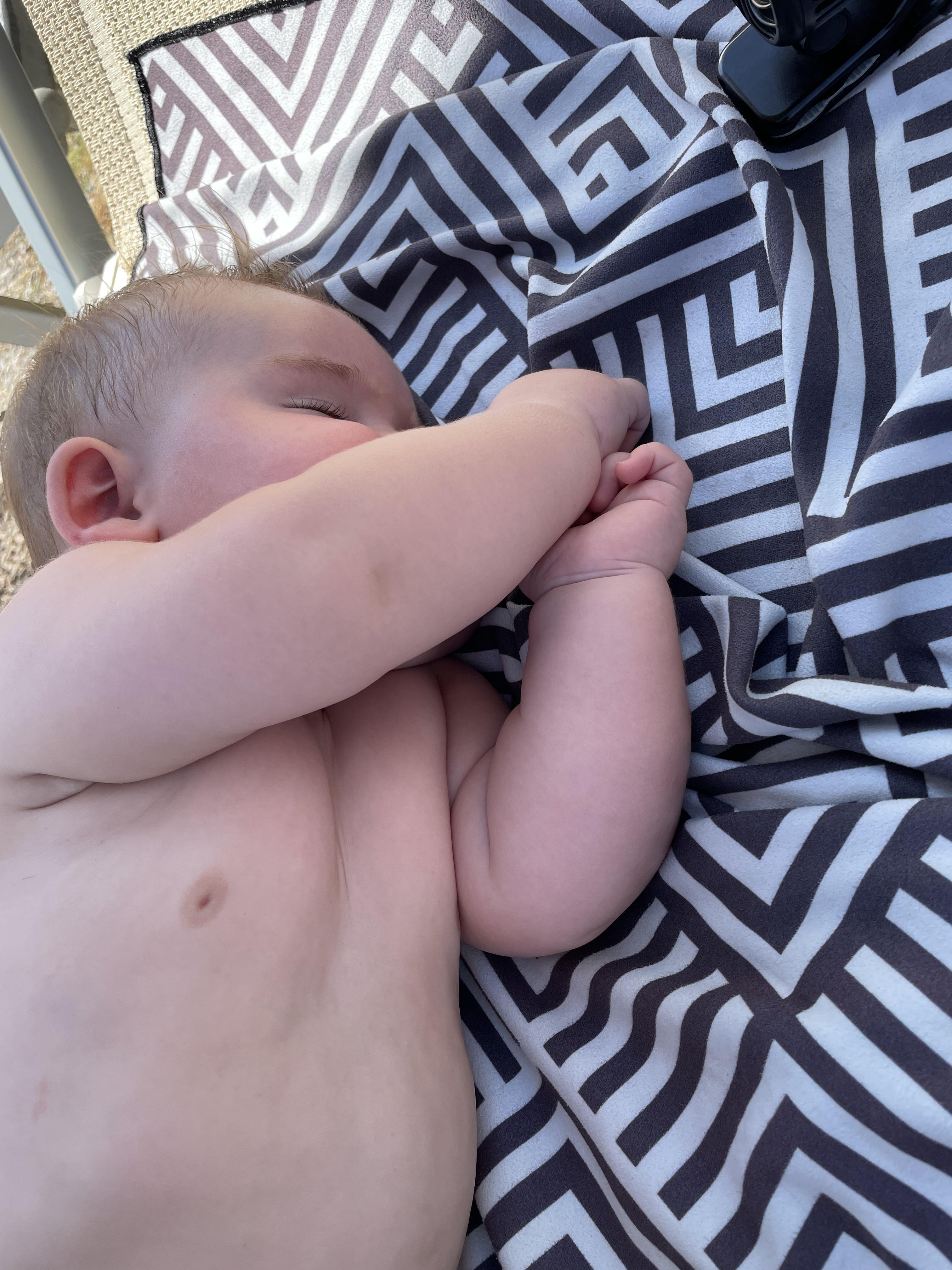 Beach nap