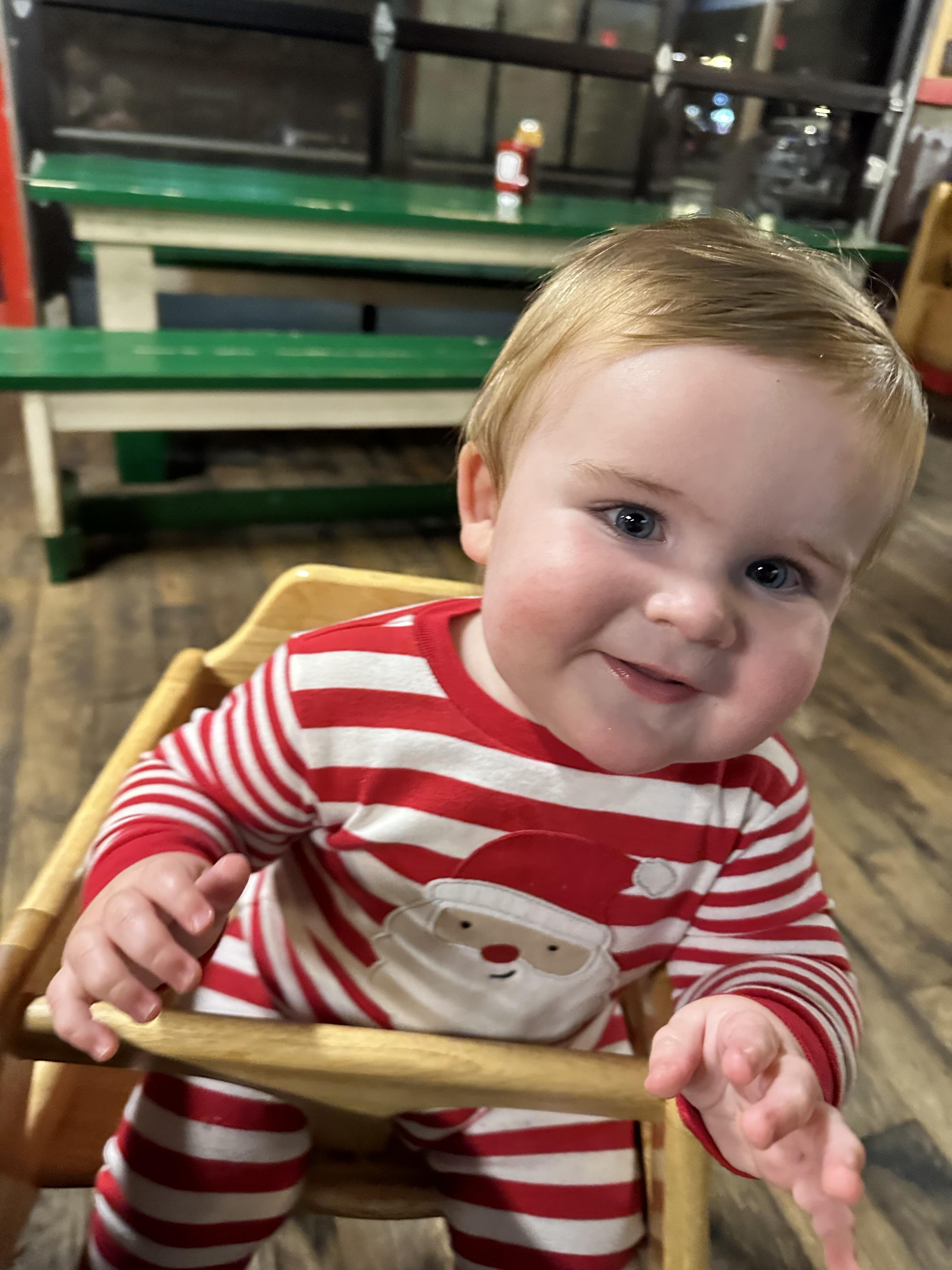 Post-Christmas dinner at Mart…