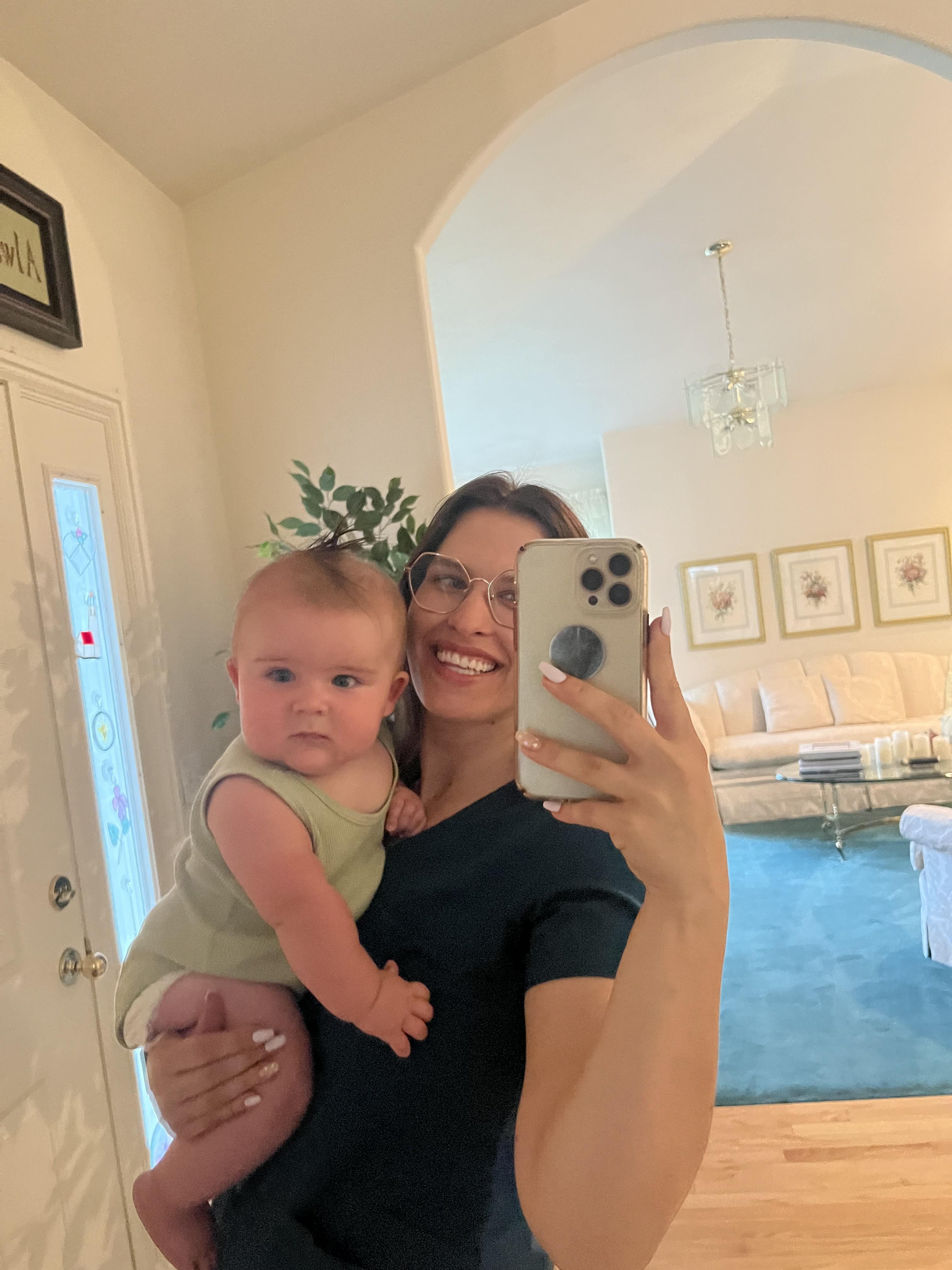 First time at grandma Barfuss…